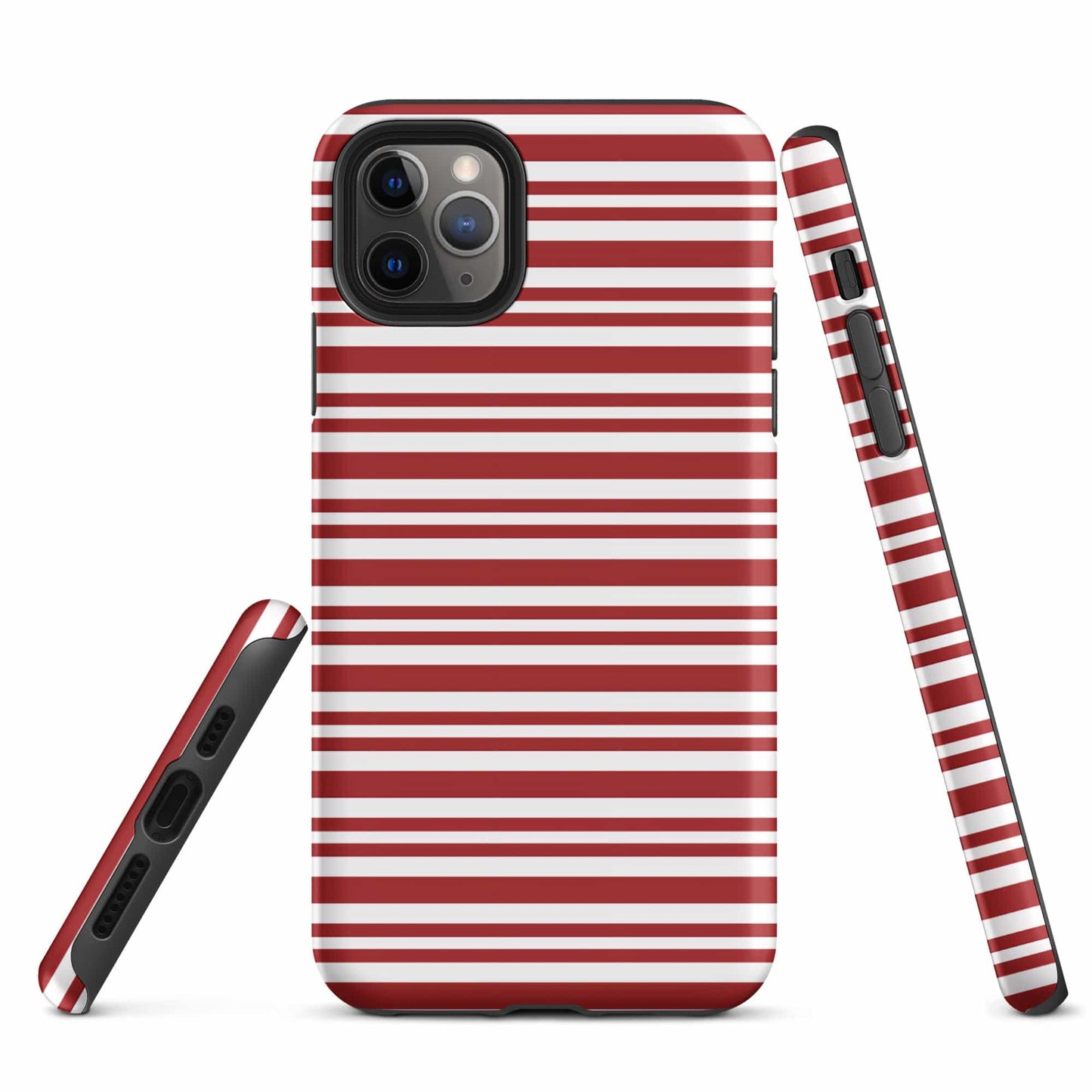 Candy Cane Tough Case for iPhone® - Premium - Shop now at San Rocco Italia