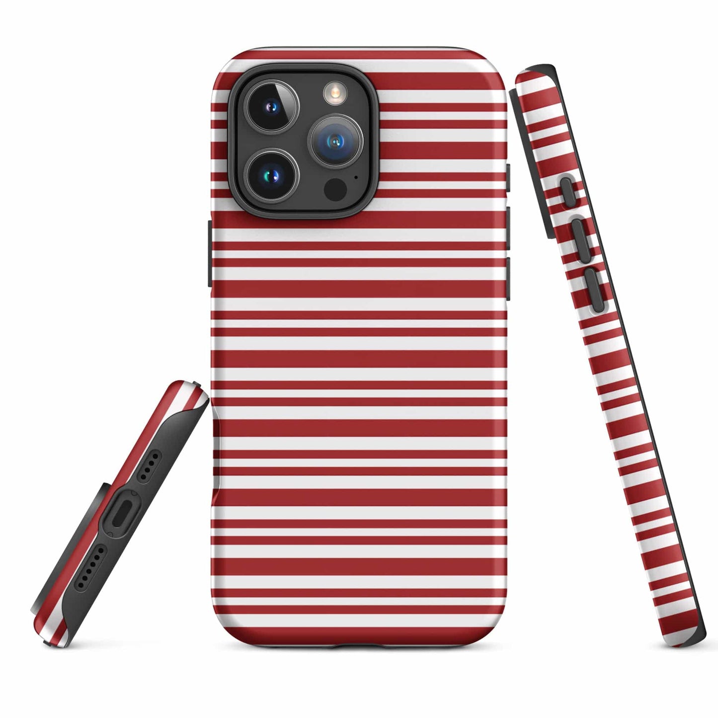 Mobile Phone Cases Matte / iPhone 16 Pro Max Candy Cane Tough Case for iPhone® San Rocco Italia