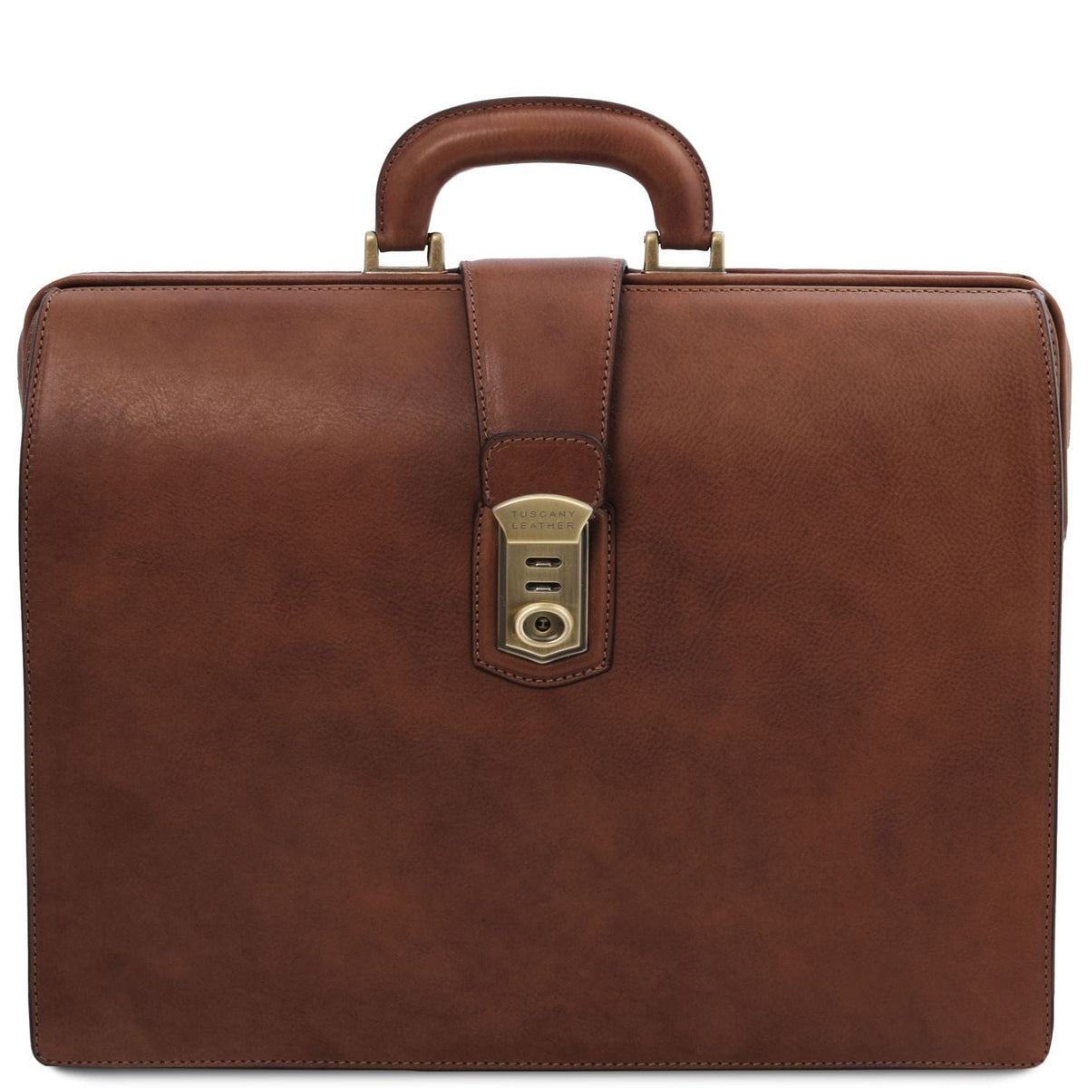 Sacs de médecin Marron Canova - Sac de médecin/serviette en cuir à 3 compartiments | TL142352 San Rocco Italia