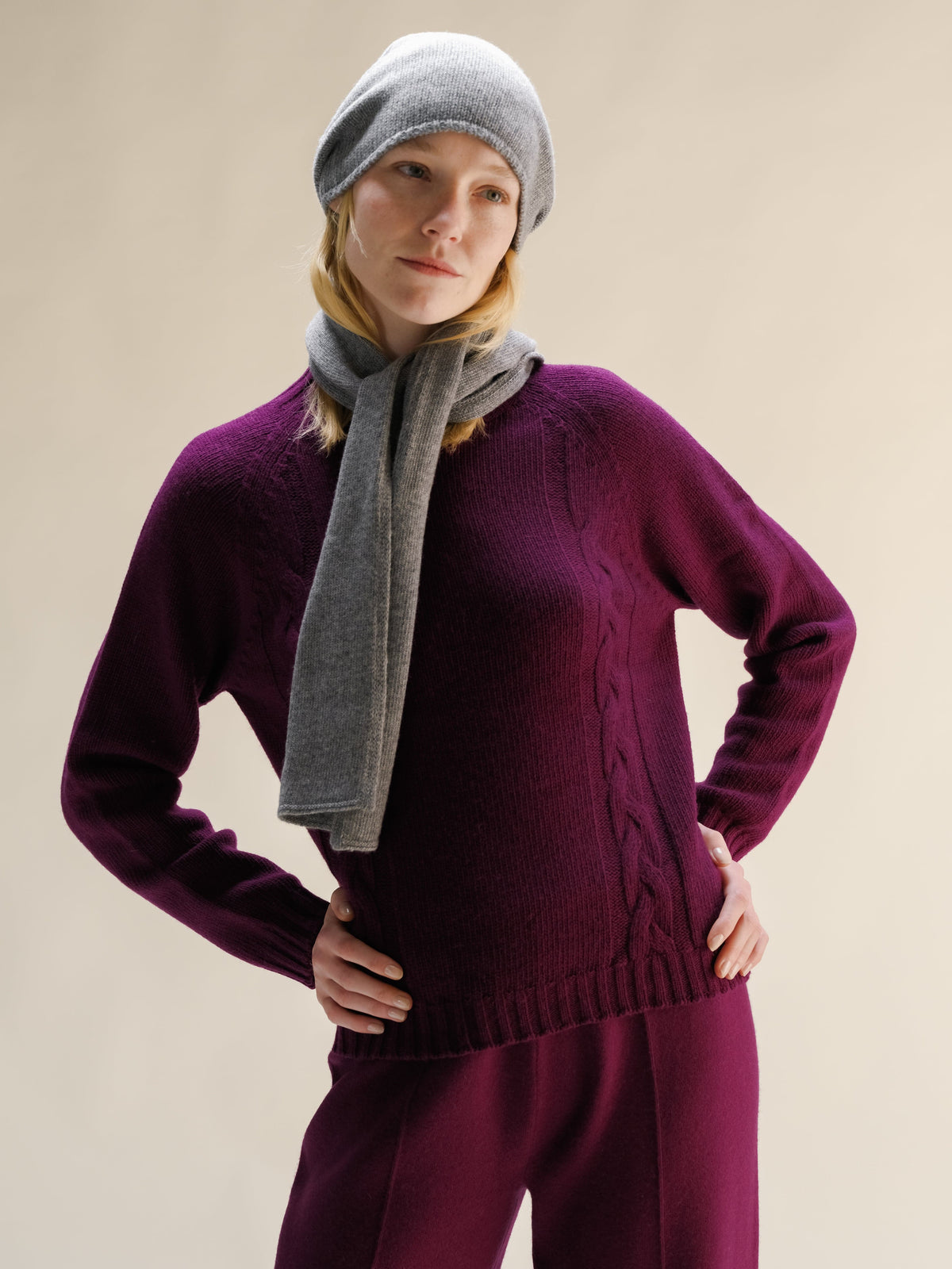 Knitwear Cashmere Mix Scarf San Rocco Italia