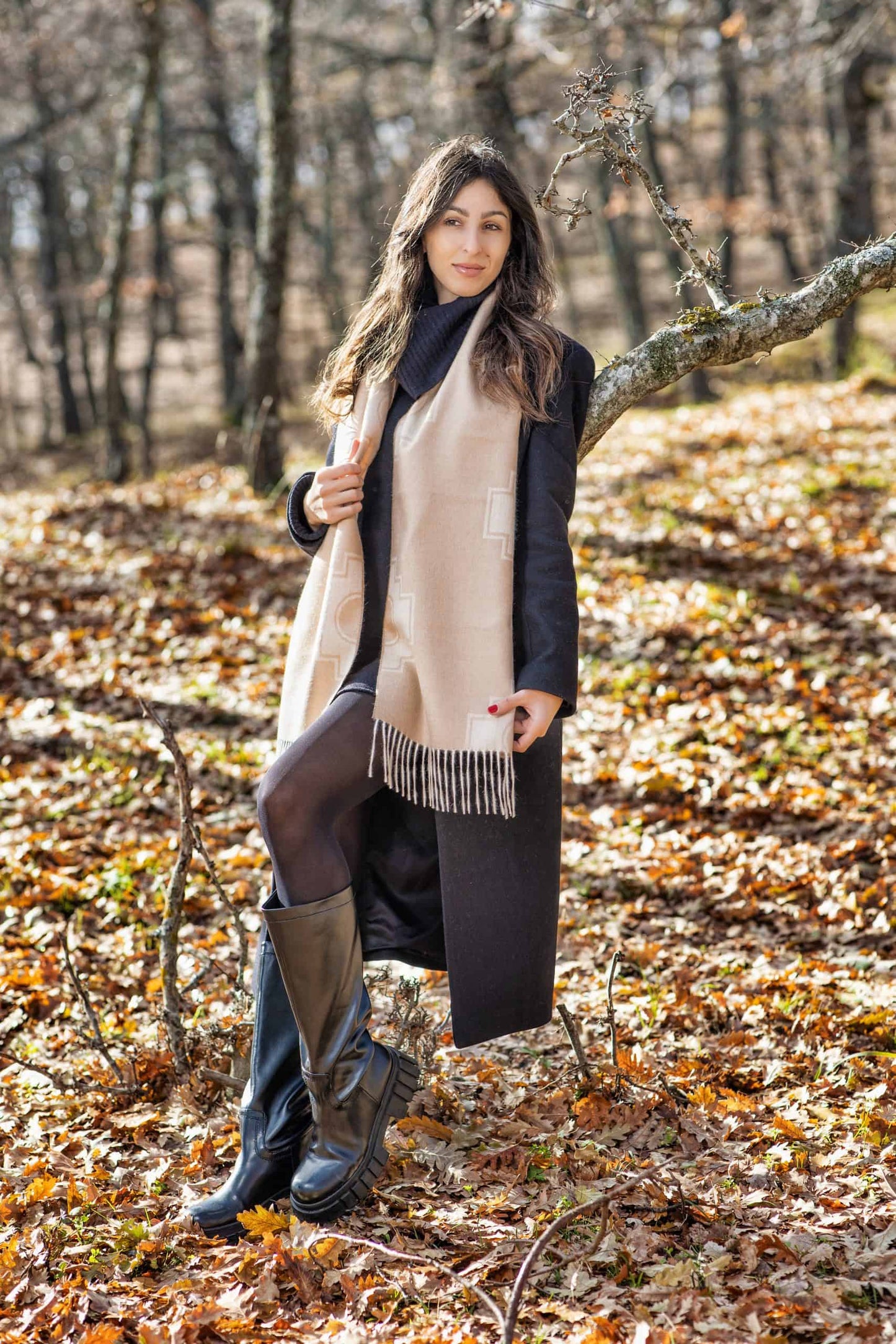 Scarves Chakana 100% Baby Alpaca Scarf San Rocco Italia