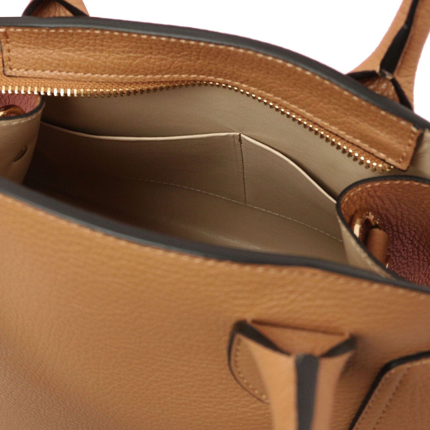 Leather handbags Coccola - Women's leather tote handbag | TL142421 San Rocco Italia