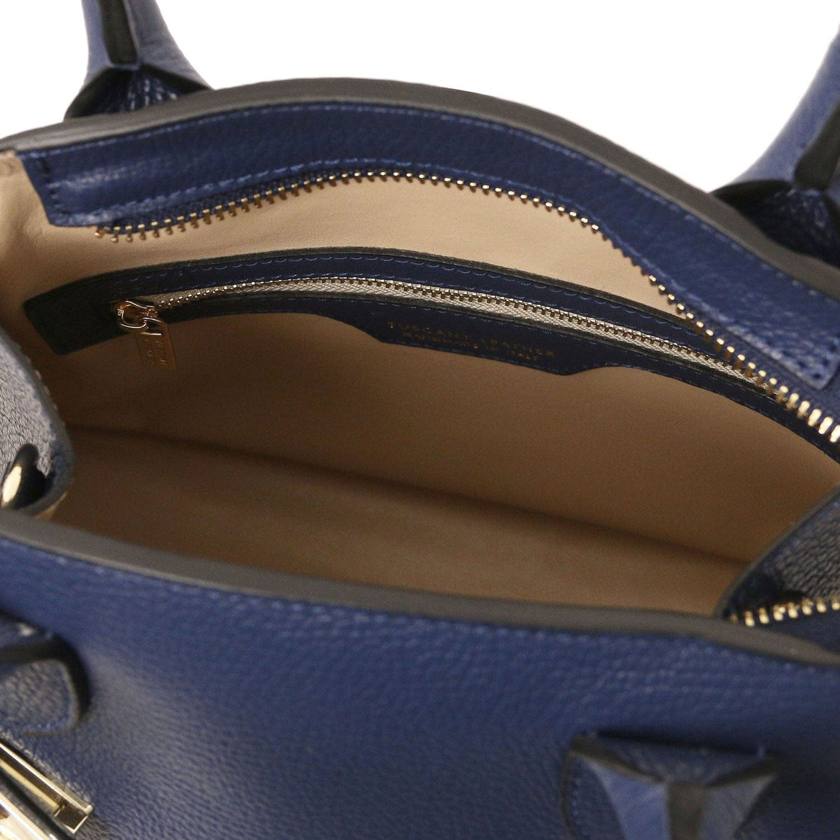 Leather handbags Coccola - Women's leather tote handbag | TL142421 San Rocco Italia