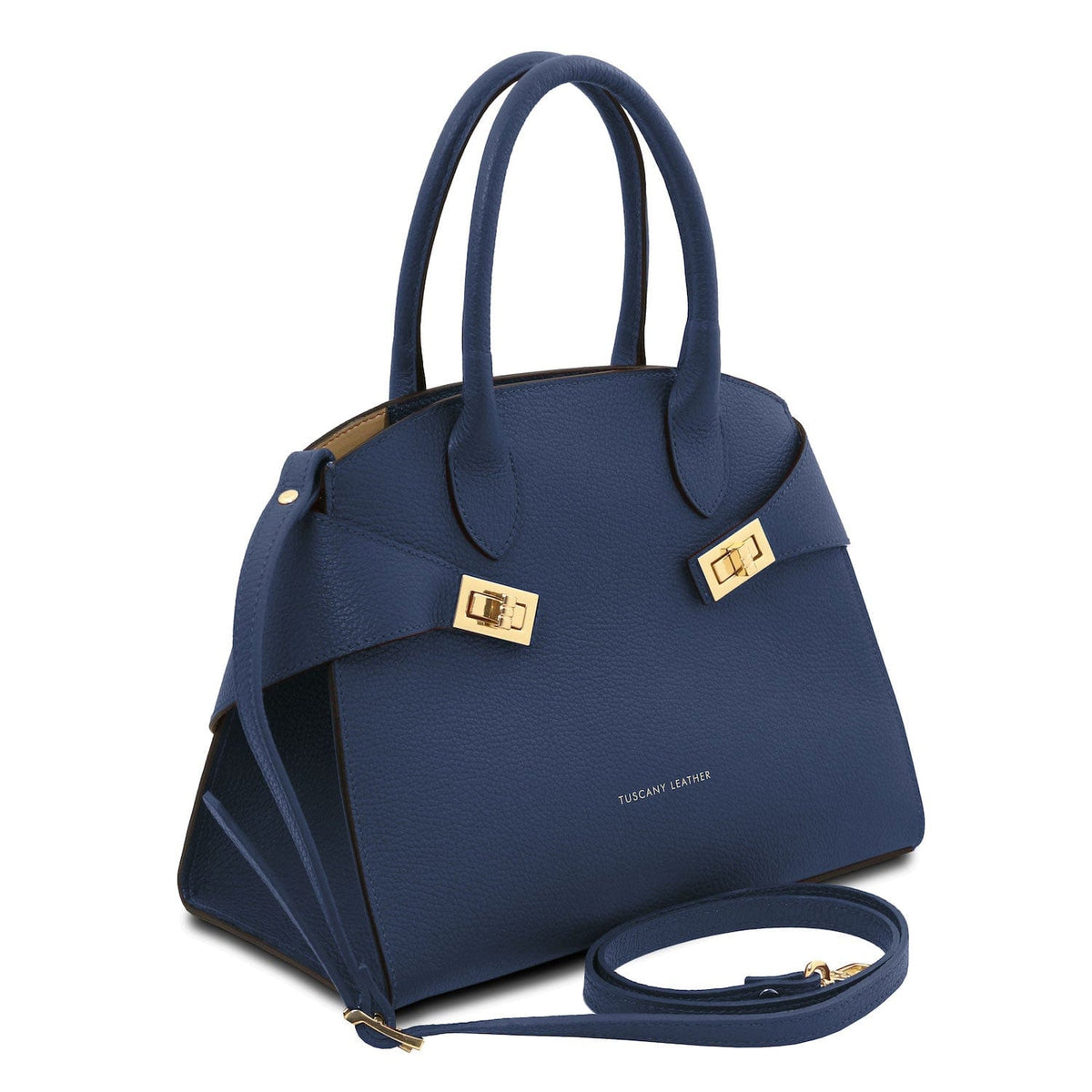 Leather handbags Coccola - Women's leather tote handbag | TL142421 San Rocco Italia