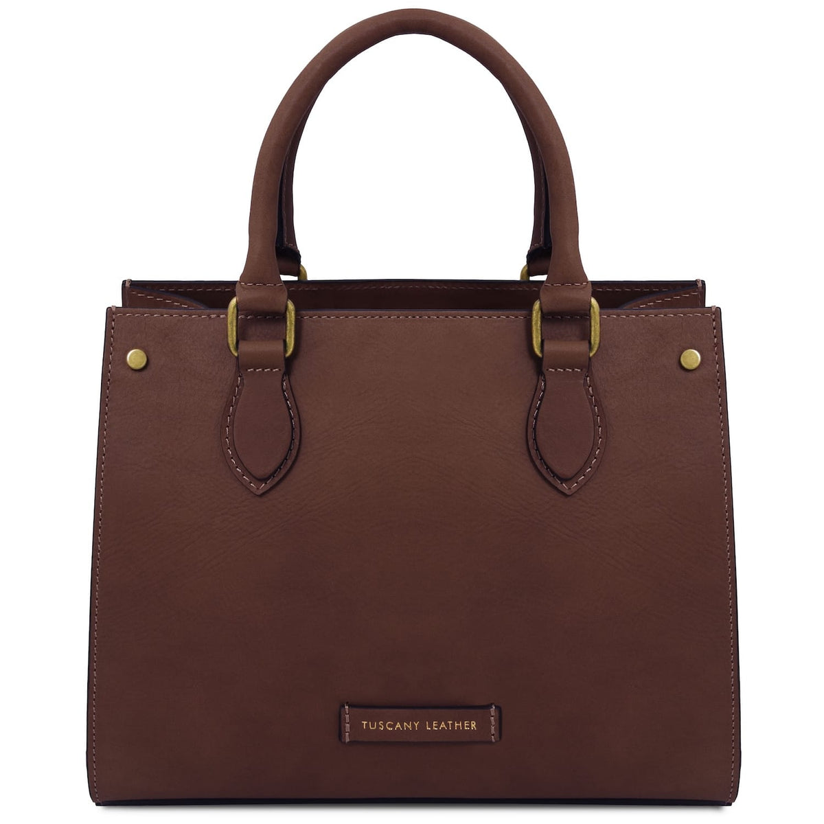 Dama - Bolsa tote em couro curtido vegetal | TL142564