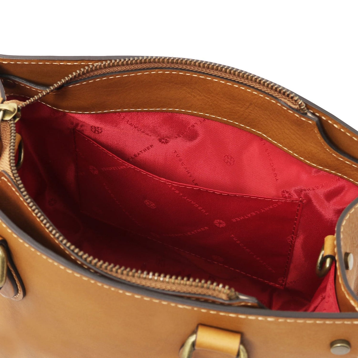 Dama - Bolsa tote em couro curtido vegetal | TL142564