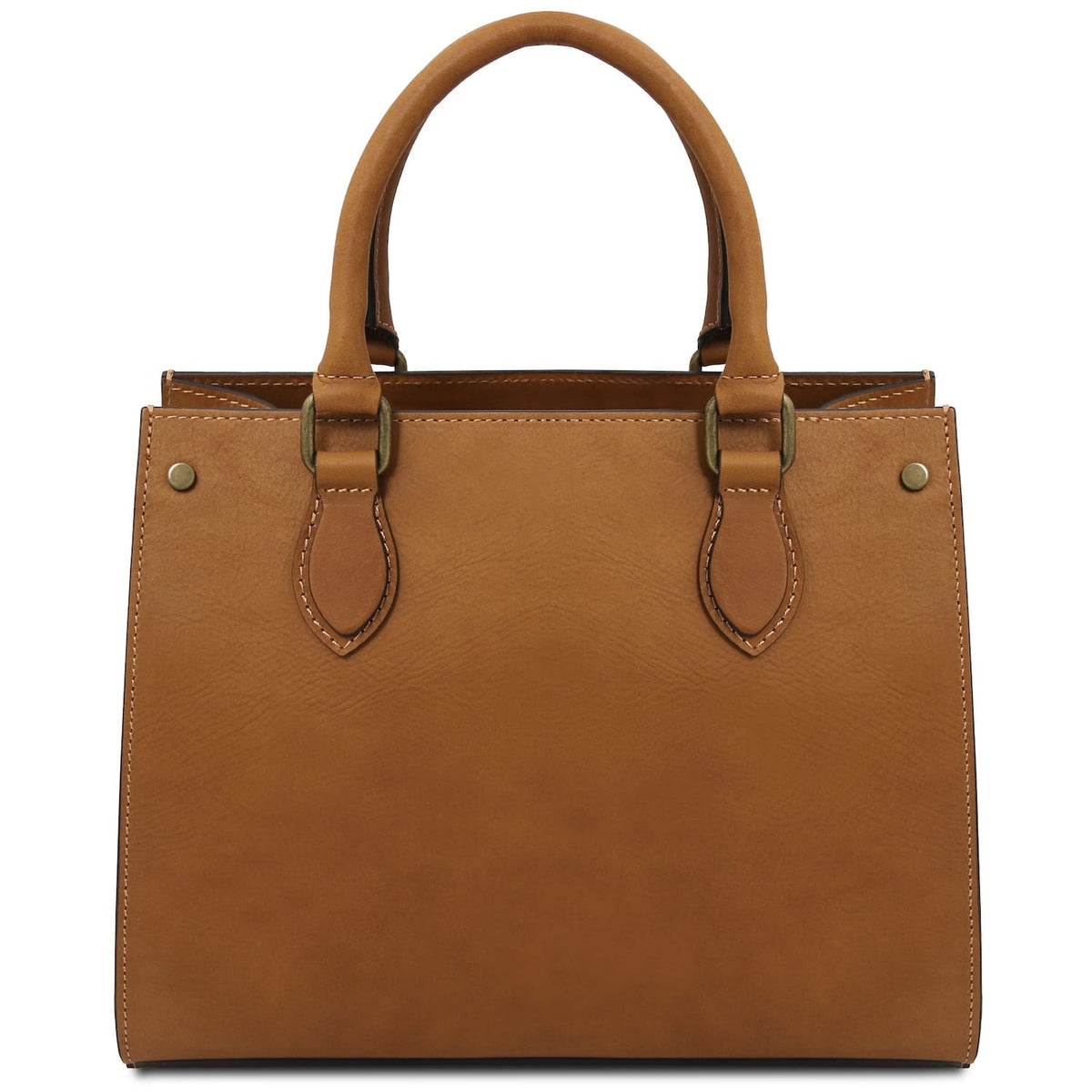 Dama - Bolsa tote em couro curtido vegetal | TL142564
