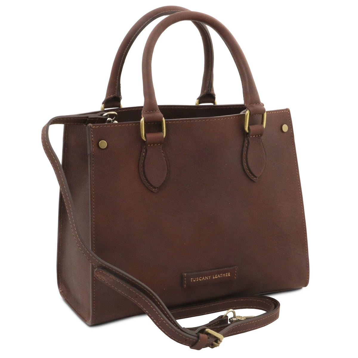 Dama - Bolsa tote em couro curtido vegetal | TL142564