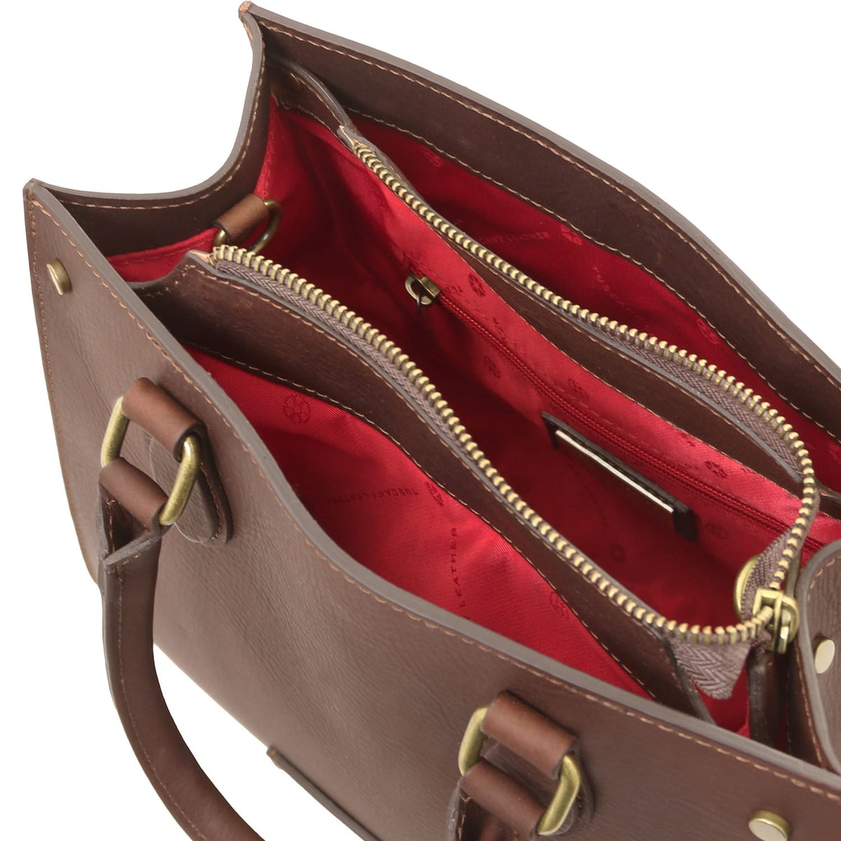 Dama - Bolsa tote em couro curtido vegetal | TL142564