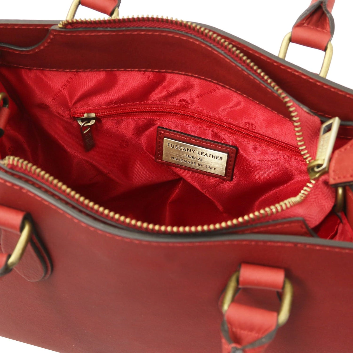 Dama - Bolsa tote em couro curtido vegetal | TL142564