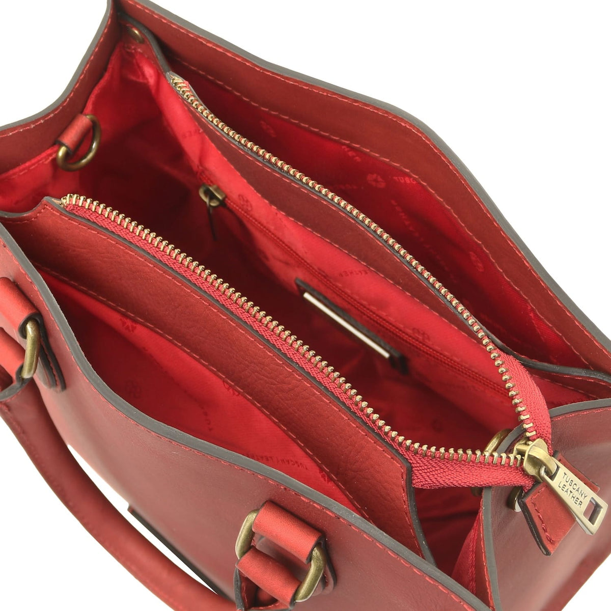 Dama - Bolsa tote em couro curtido vegetal | TL142564
