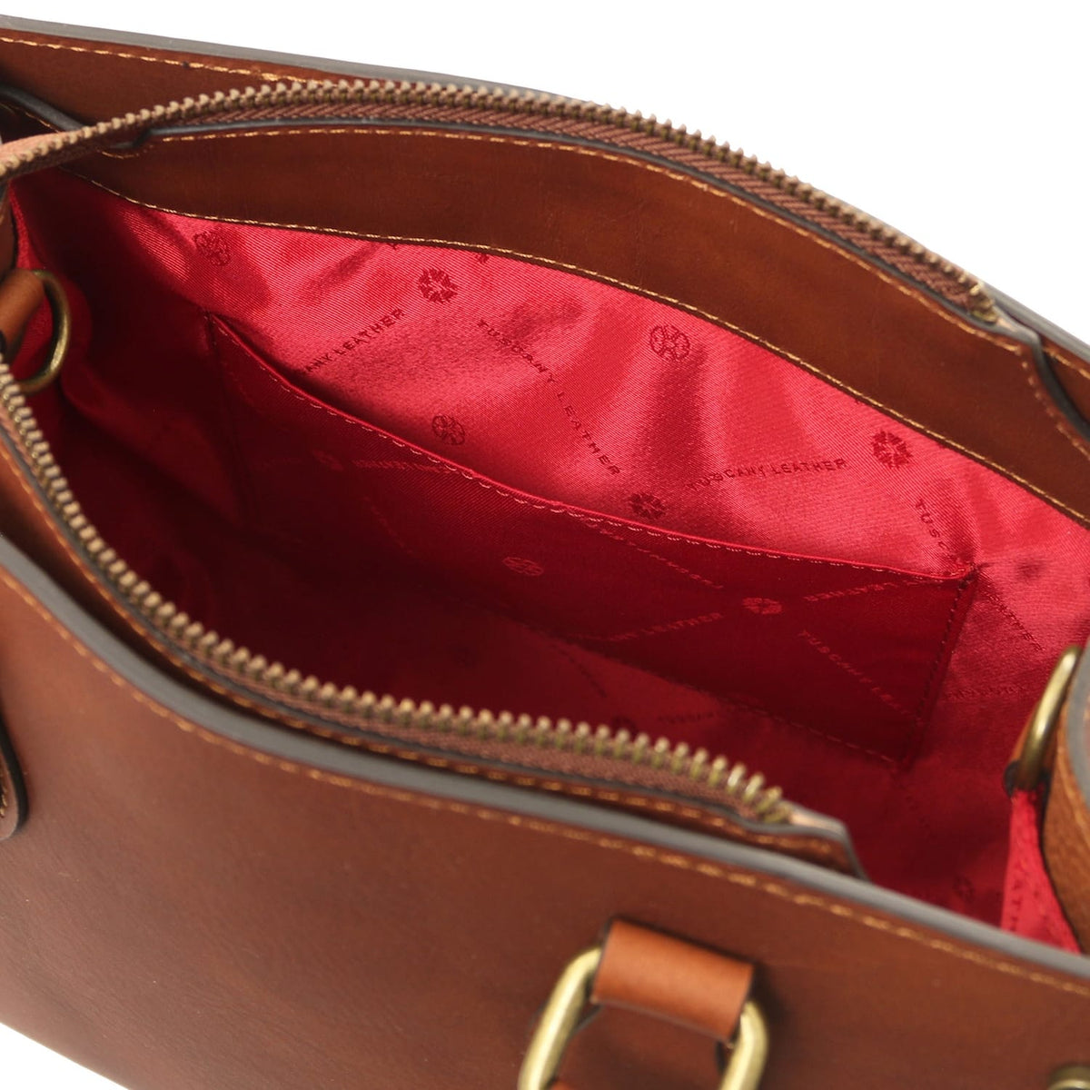 Dama - Bolsa tote em couro curtido vegetal | TL142564