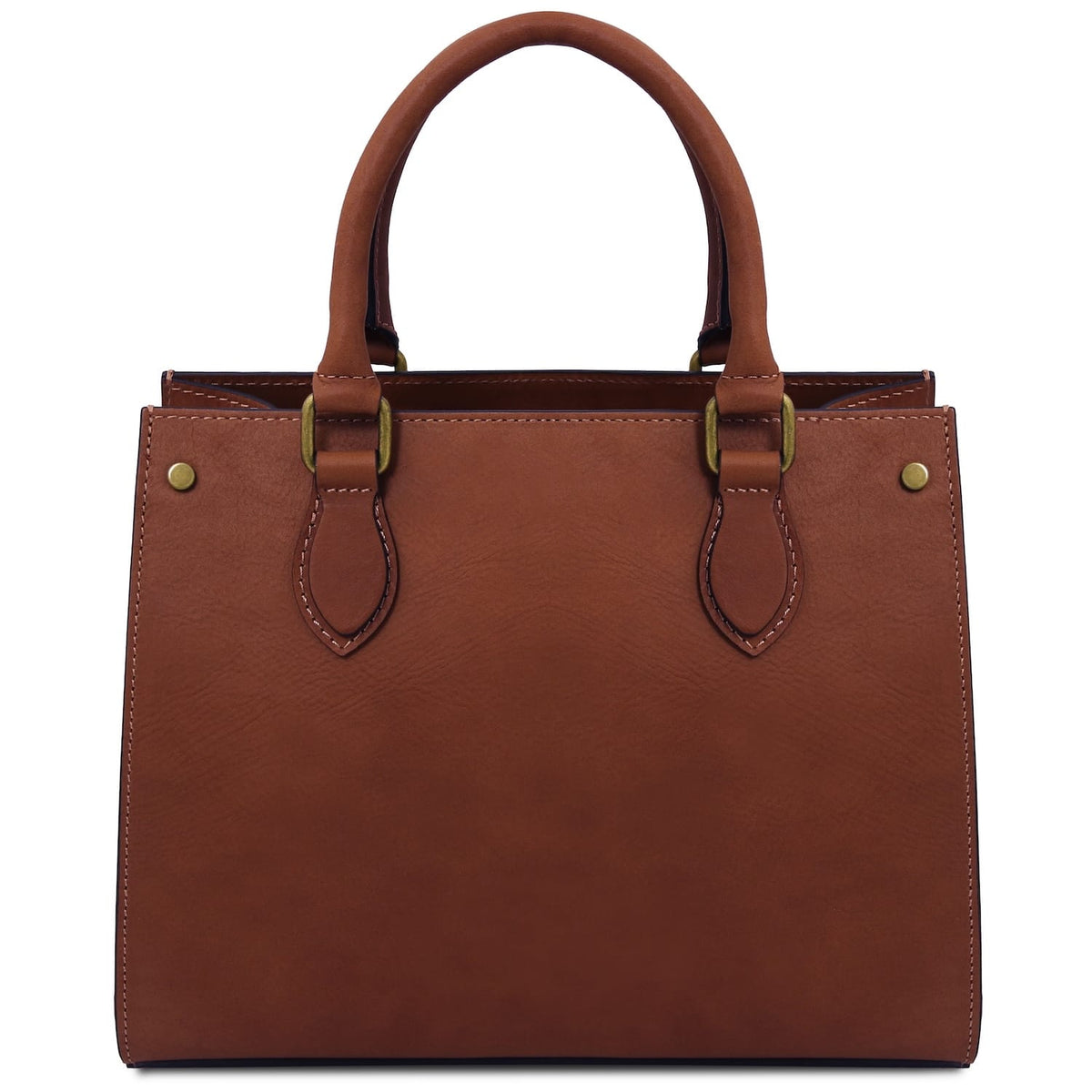 Dama - Bolsa tote em couro curtido vegetal | TL142564
