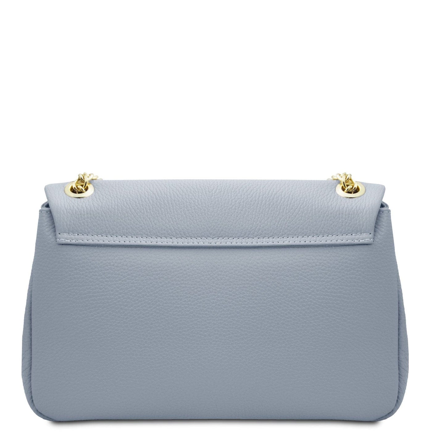 Leather handbags Elettra - Soft leather shoulder bag with chain strap | TL142353 San Rocco Italia