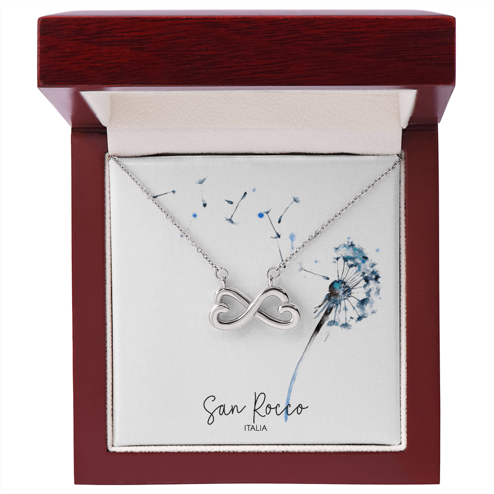 Endless Love Infinity Heart Necklace - Premium Jewelry - Shop now at San Rocco Italia