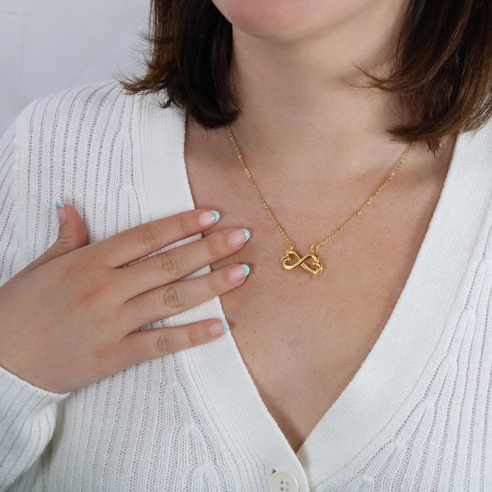Endless Love Infinity Heart Necklace - Premium Jewelry - Shop now at San Rocco Italia