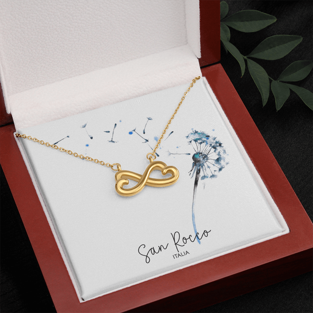 Endless Love Infinity Heart Necklace - Premium Jewelry - Shop now at San Rocco Italia