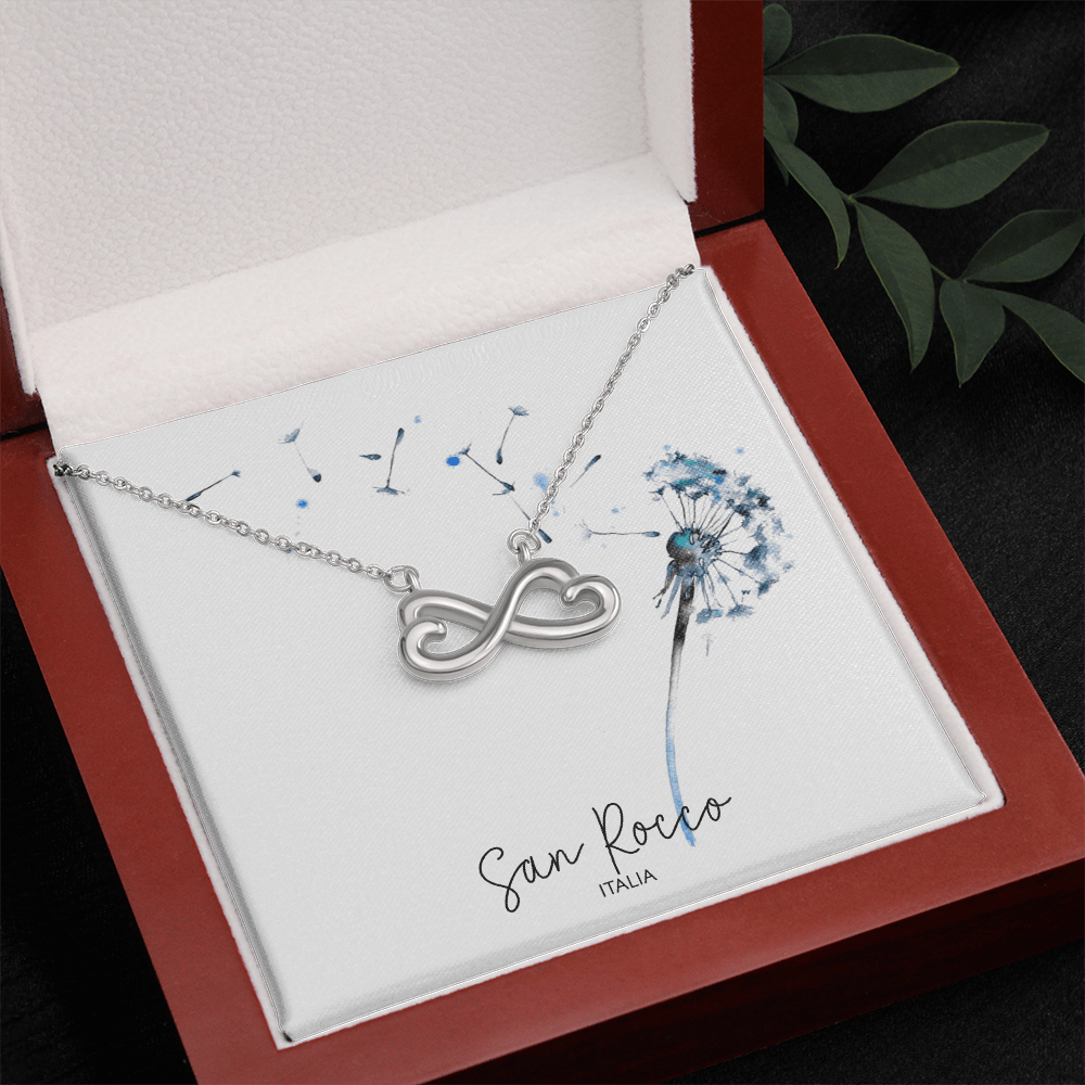 Endless Love Infinity Heart Necklace - Premium Jewelry - Shop now at San Rocco Italia