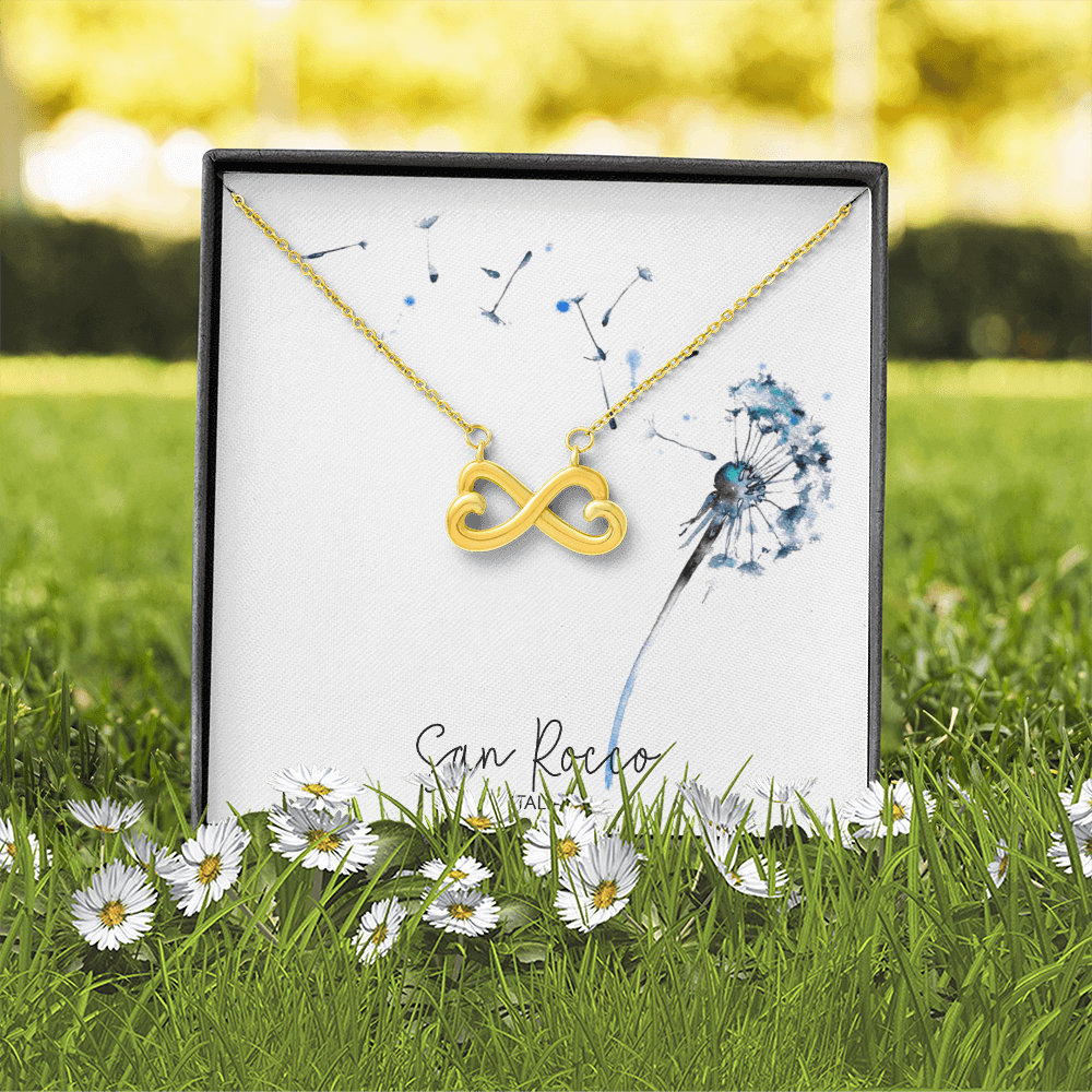 Endless Love Infinity Heart Necklace - Premium Jewelry - Shop now at San Rocco Italia