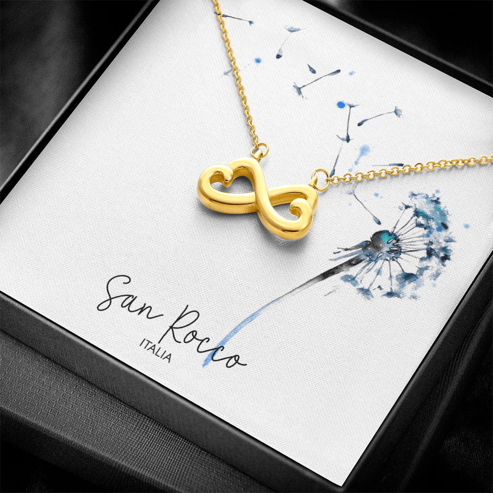 Endless Love Infinity Heart Necklace - Premium Jewelry - Shop now at San Rocco Italia