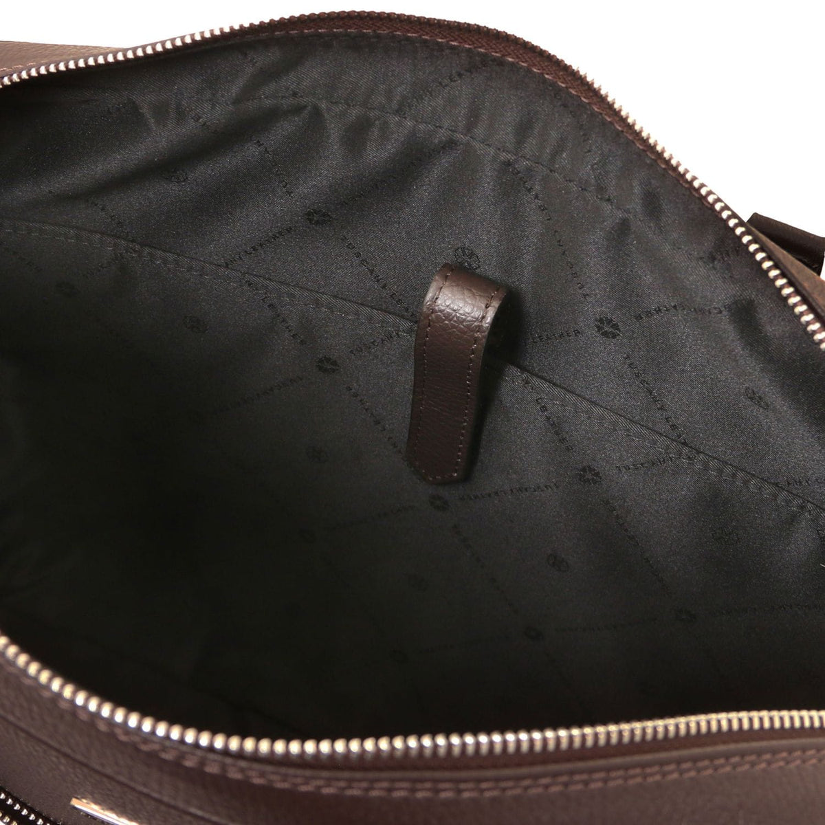 Ferrara - Leather laptop briefcase