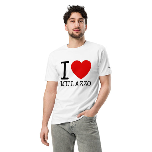 T-Shirts I ❤️ Mulazzo Unisex Premium T-shirt San Rocco Italia