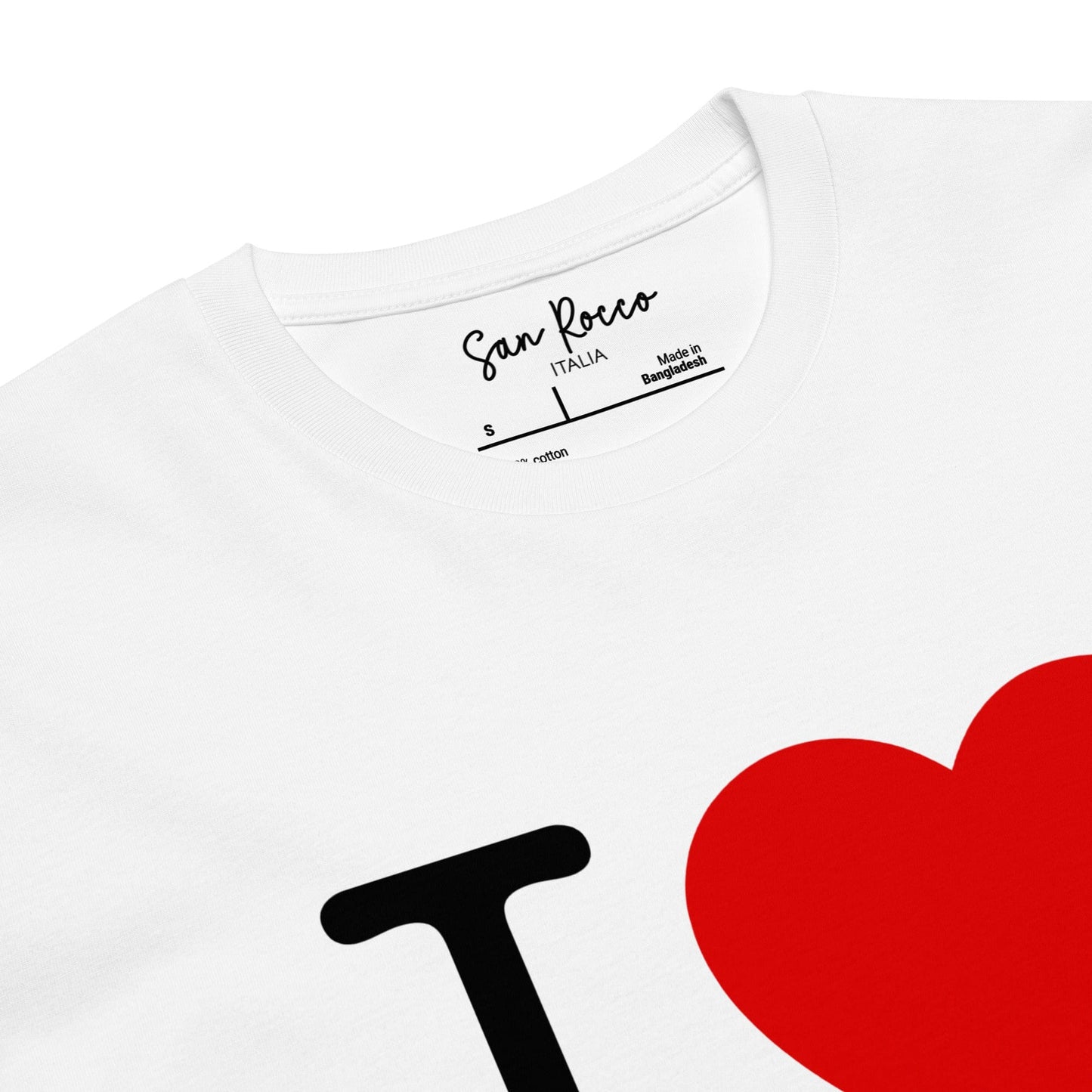 T-Shirts I ❤️ Mulazzo Unisex Premium T-shirt San Rocco Italia