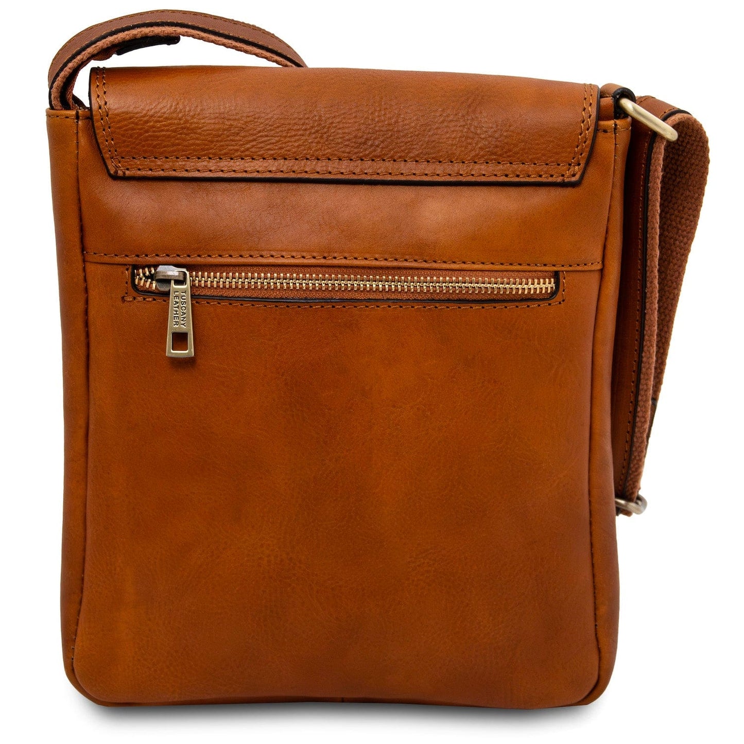 Leather bags for men Jimmy - Leather crossbody bag for men with front pocket | TL141407 San Rocco Italia