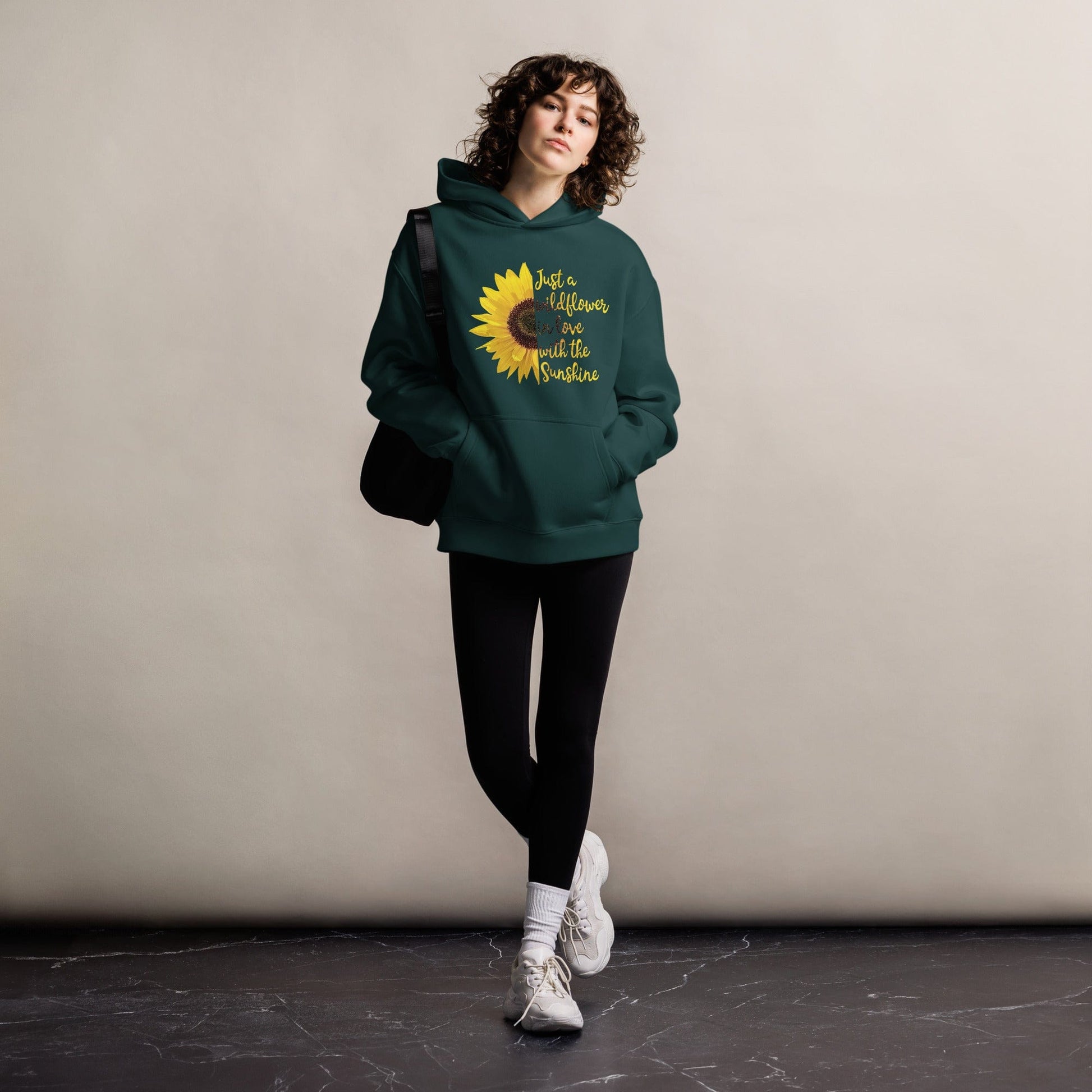 Unisex Oversized Hoodie | AS Colour 5161 Just a Wildflower in Love with the Sunshine Unisex Oversized Hoodie San Rocco Italia