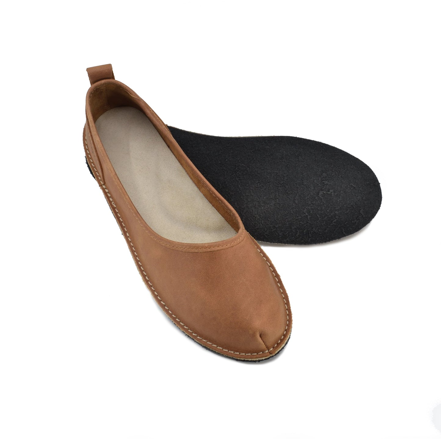 Flats Kuutsid Leather Flats - Brown San Rocco Italia