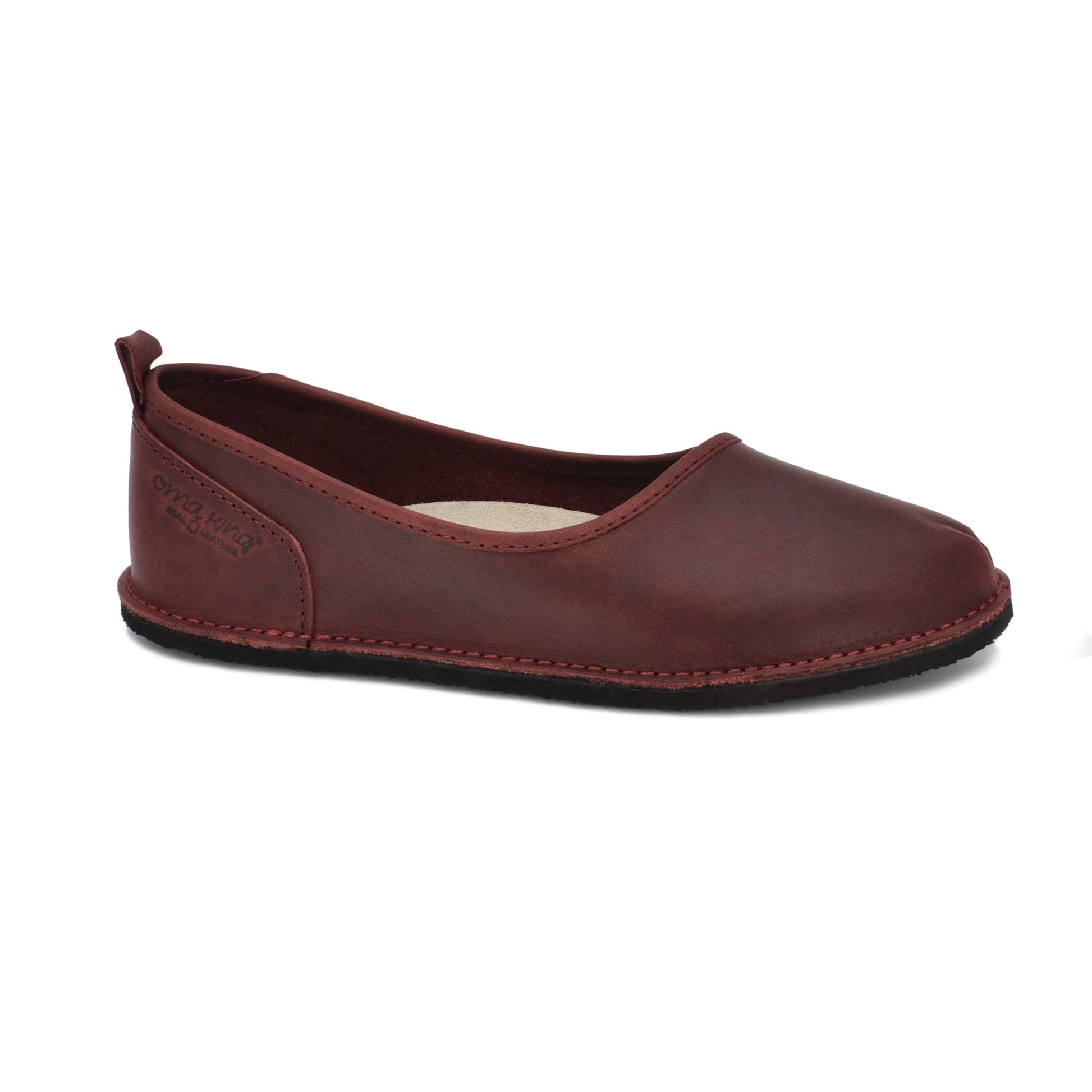 Flats Kuutsid Leather Flats - Burgundy San Rocco Italia