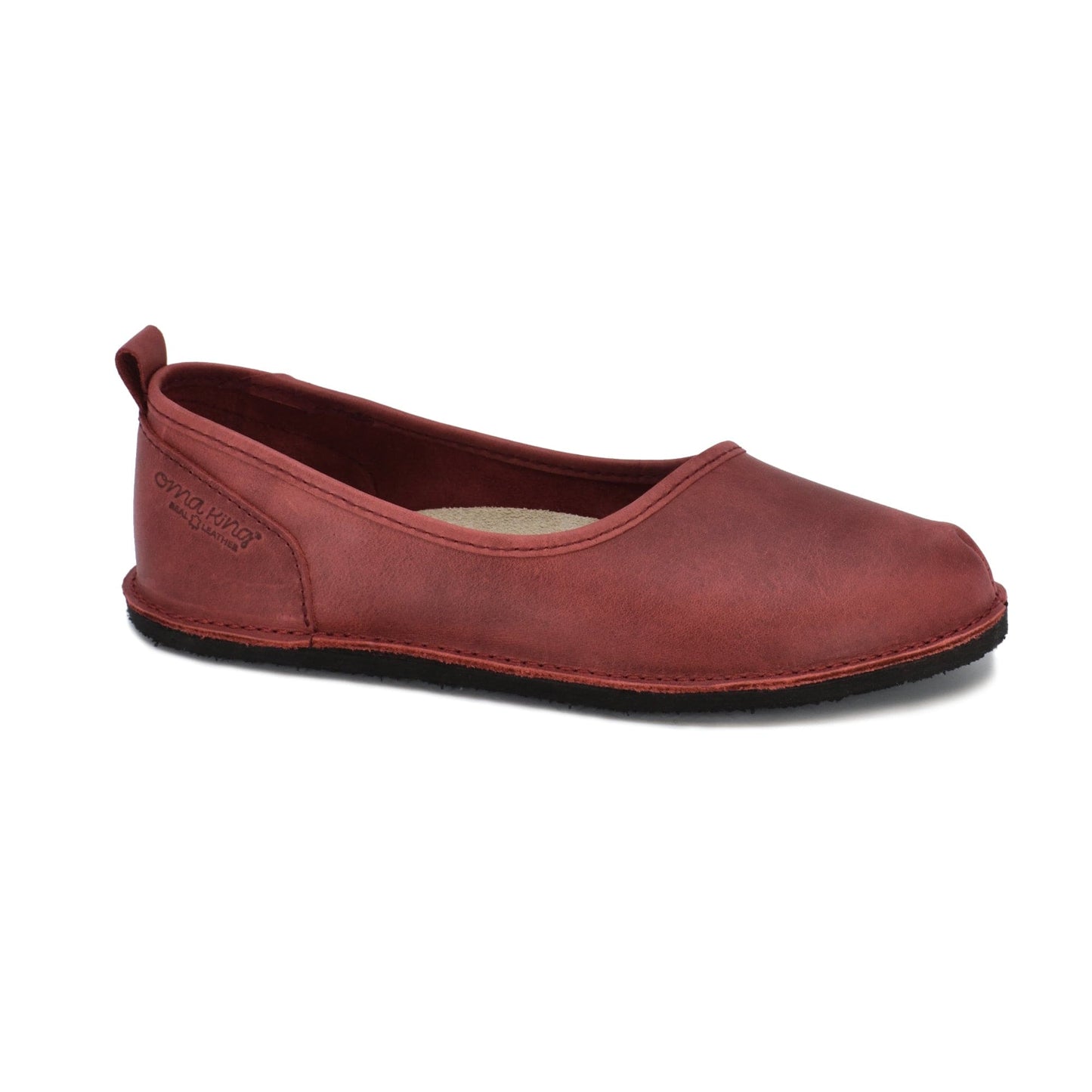 Flats Kuutsid Leather Flats - Dark Red San Rocco Italia