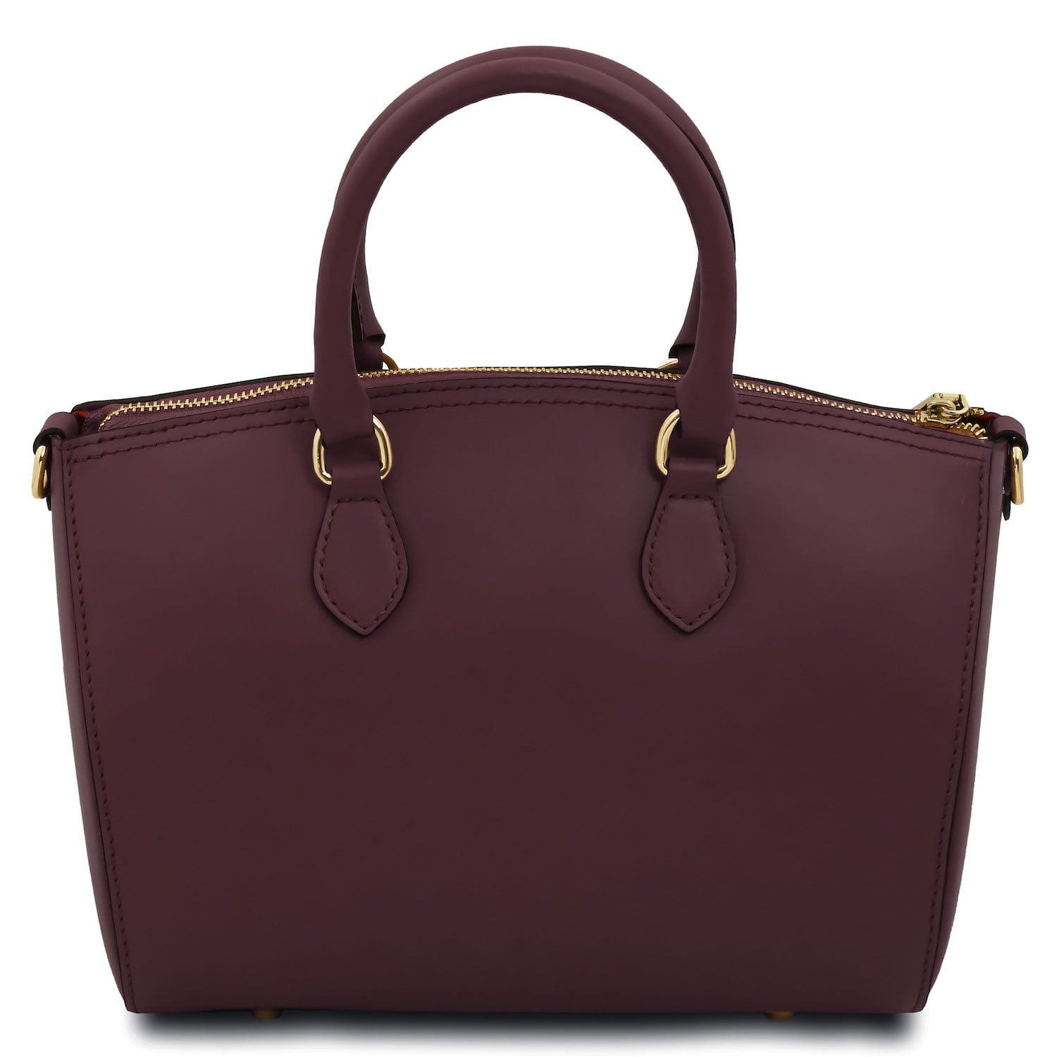 Leather handbags Layla - Leather small duffle handbag | TL142399 San Rocco Italia