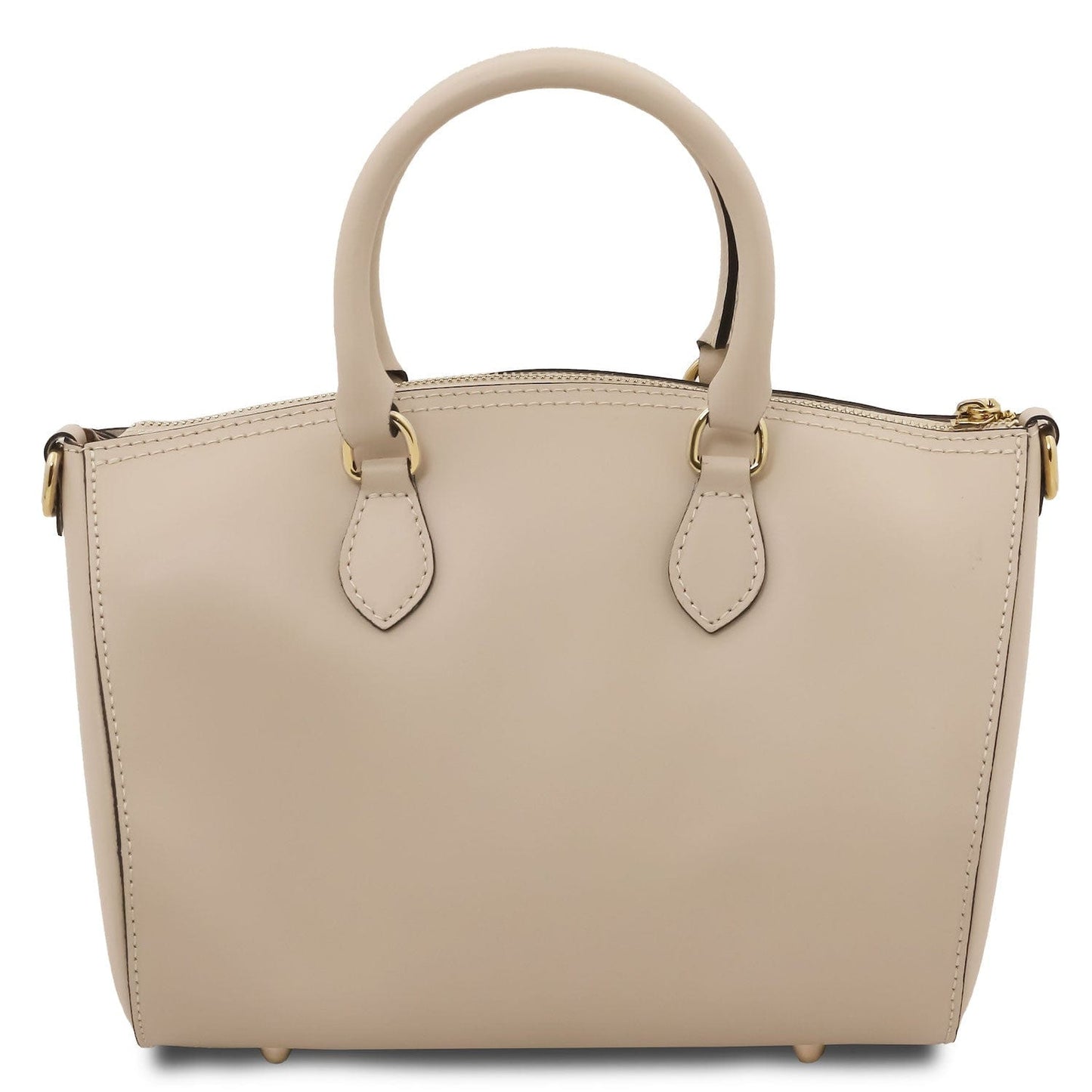 Leather handbags Layla - Leather small duffle handbag | TL142399 San Rocco Italia