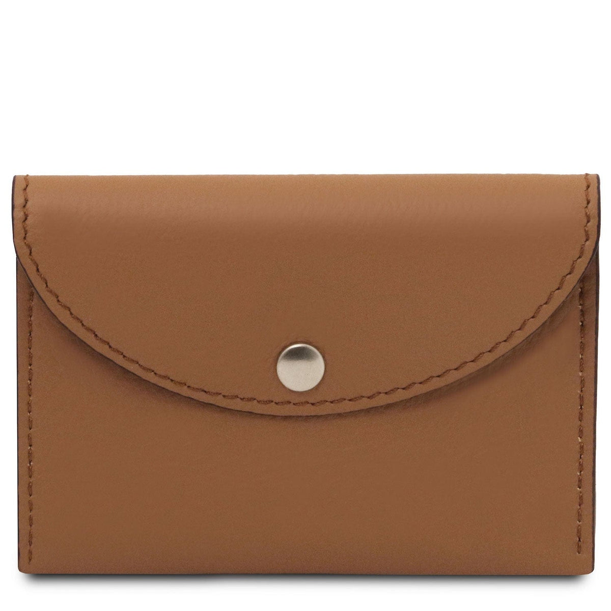 Office leather accessories Cognac Leather business card / credit card holder | TL142417 San Rocco Italia