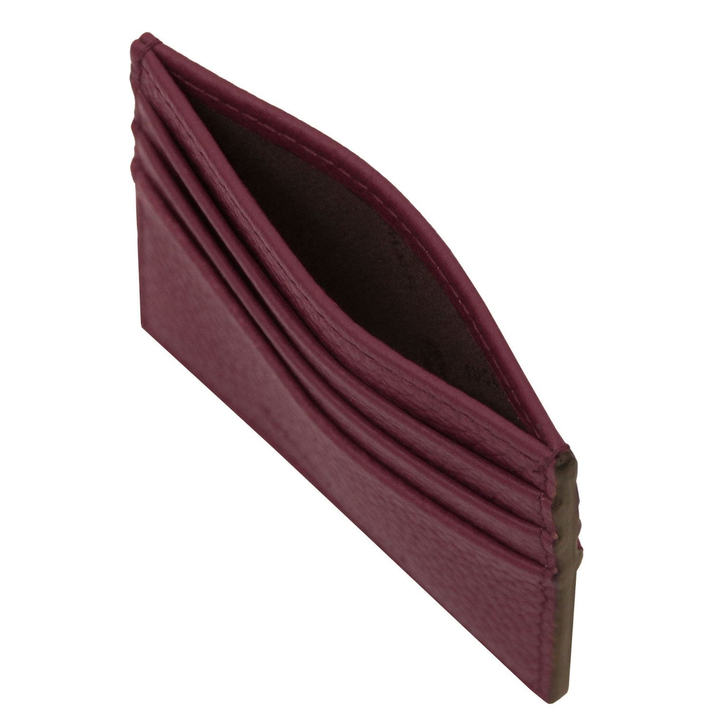 Men leather accessories Leather card holder - 6 cards, pebbled leather | TL142472 San Rocco Italia