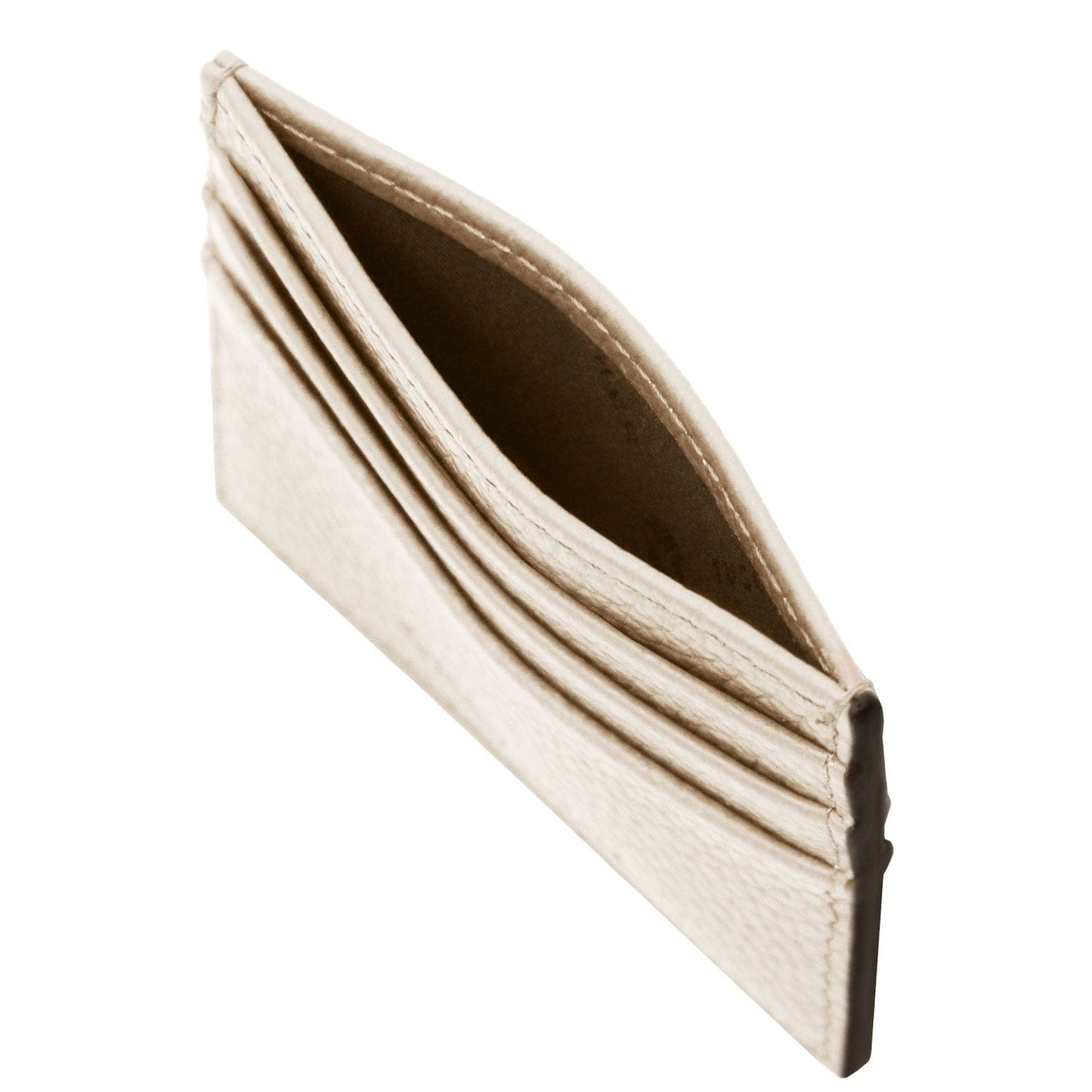 Men leather accessories Leather card holder - 6 cards, pebbled leather | TL142472 San Rocco Italia