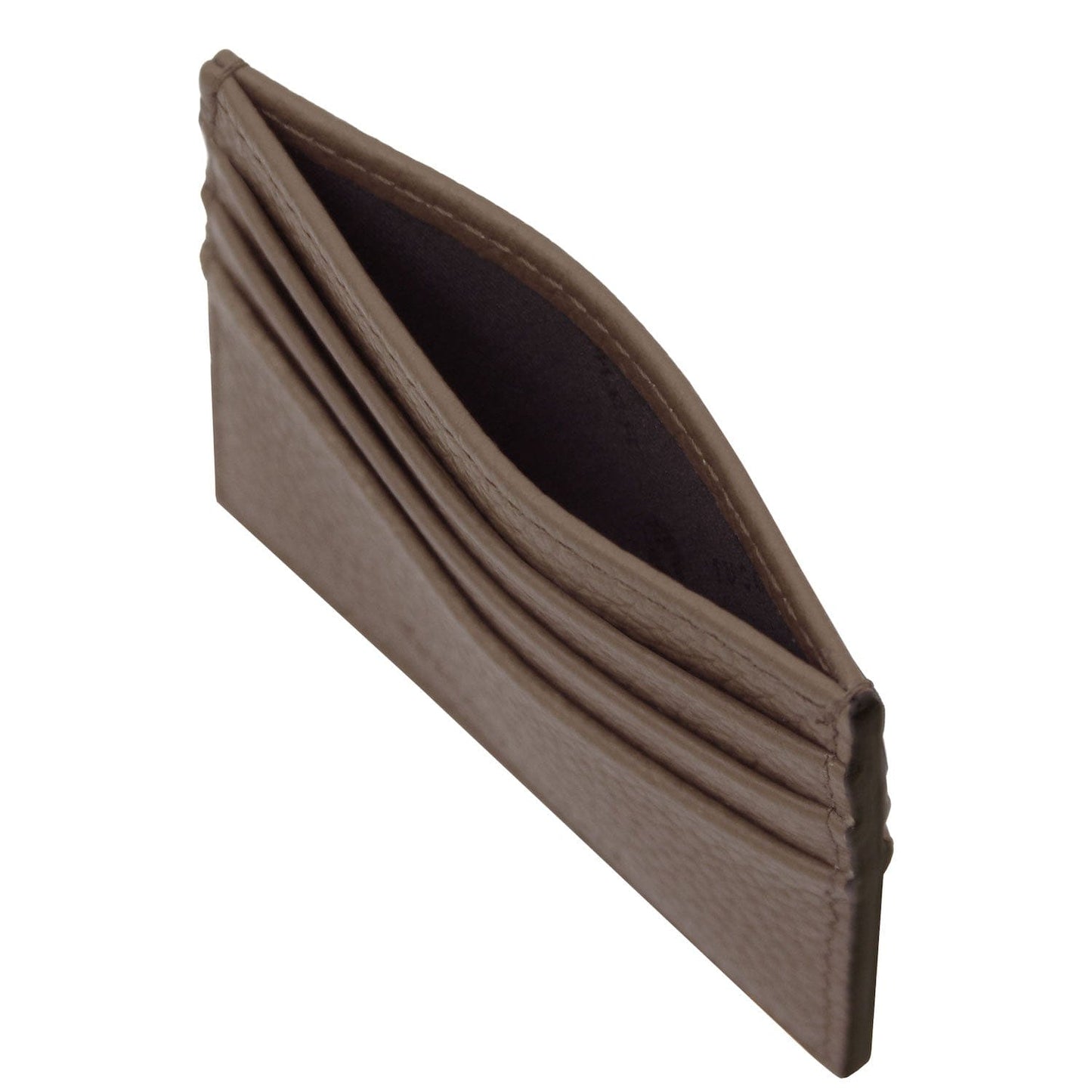 Men leather accessories Leather card holder - 6 cards, pebbled leather | TL142472 San Rocco Italia