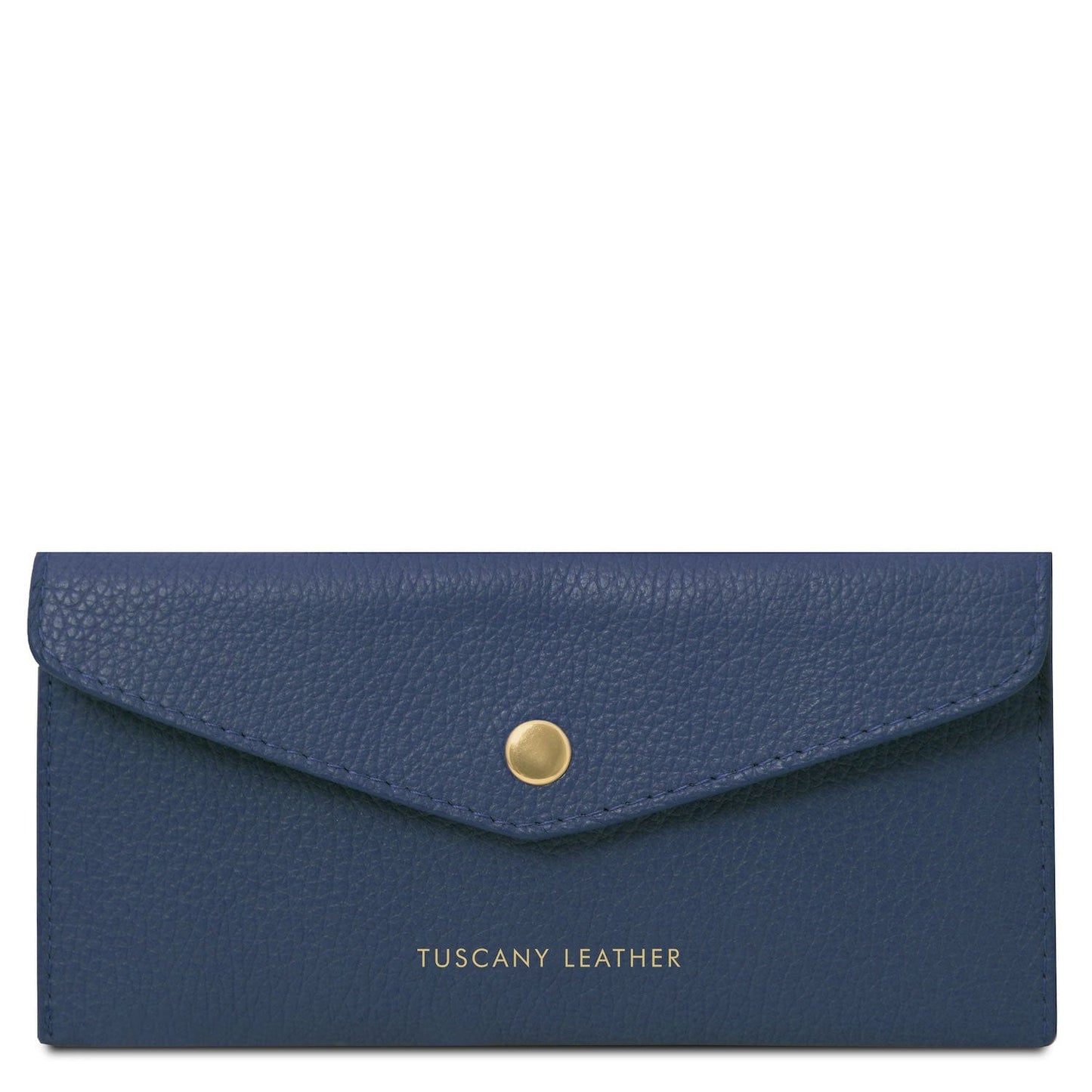 Leather wallets for women Dark Blue Leather envelope wallet | TL142322 San Rocco Italia