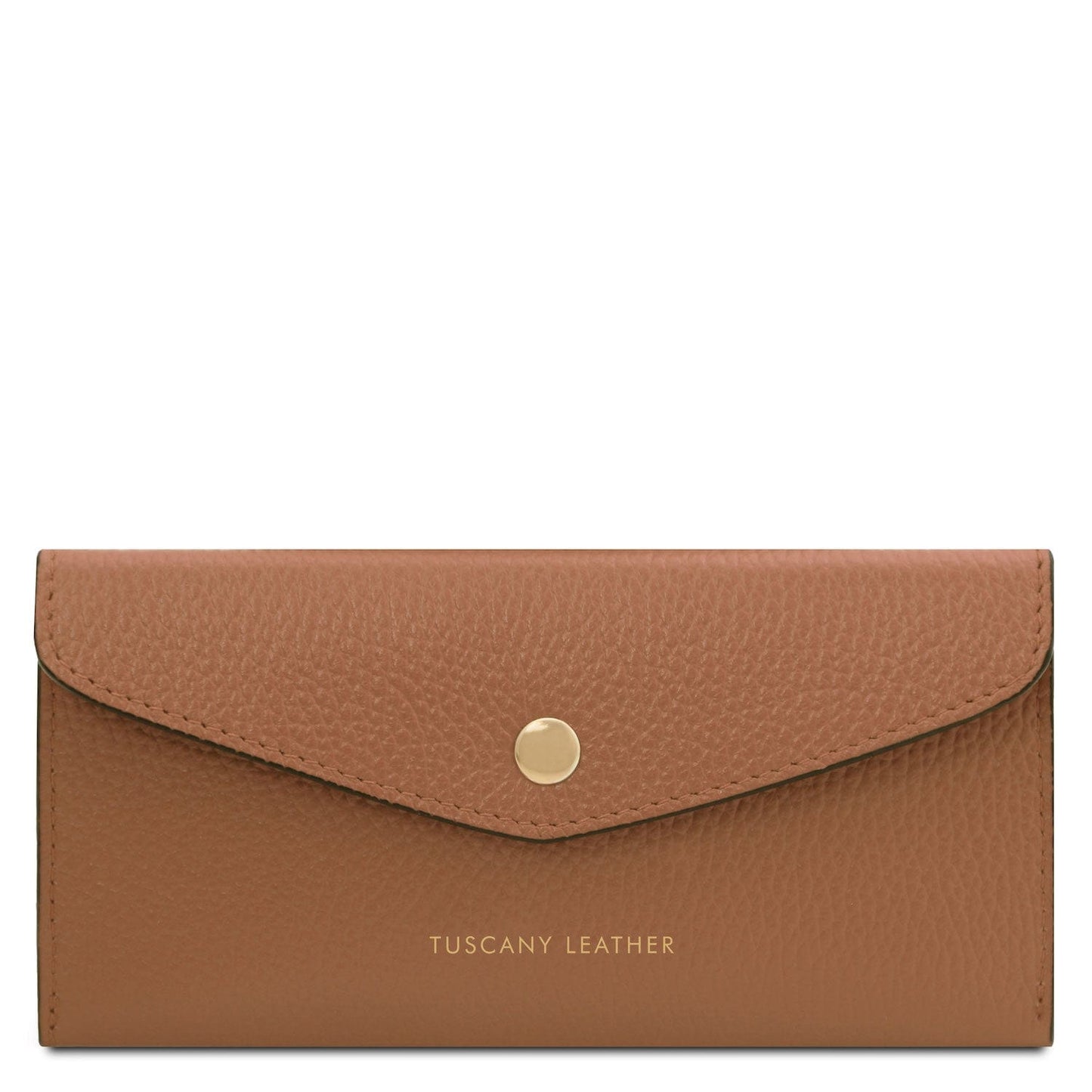 Leather wallets for women Caramel Leather envelope wallet | TL142322 San Rocco Italia