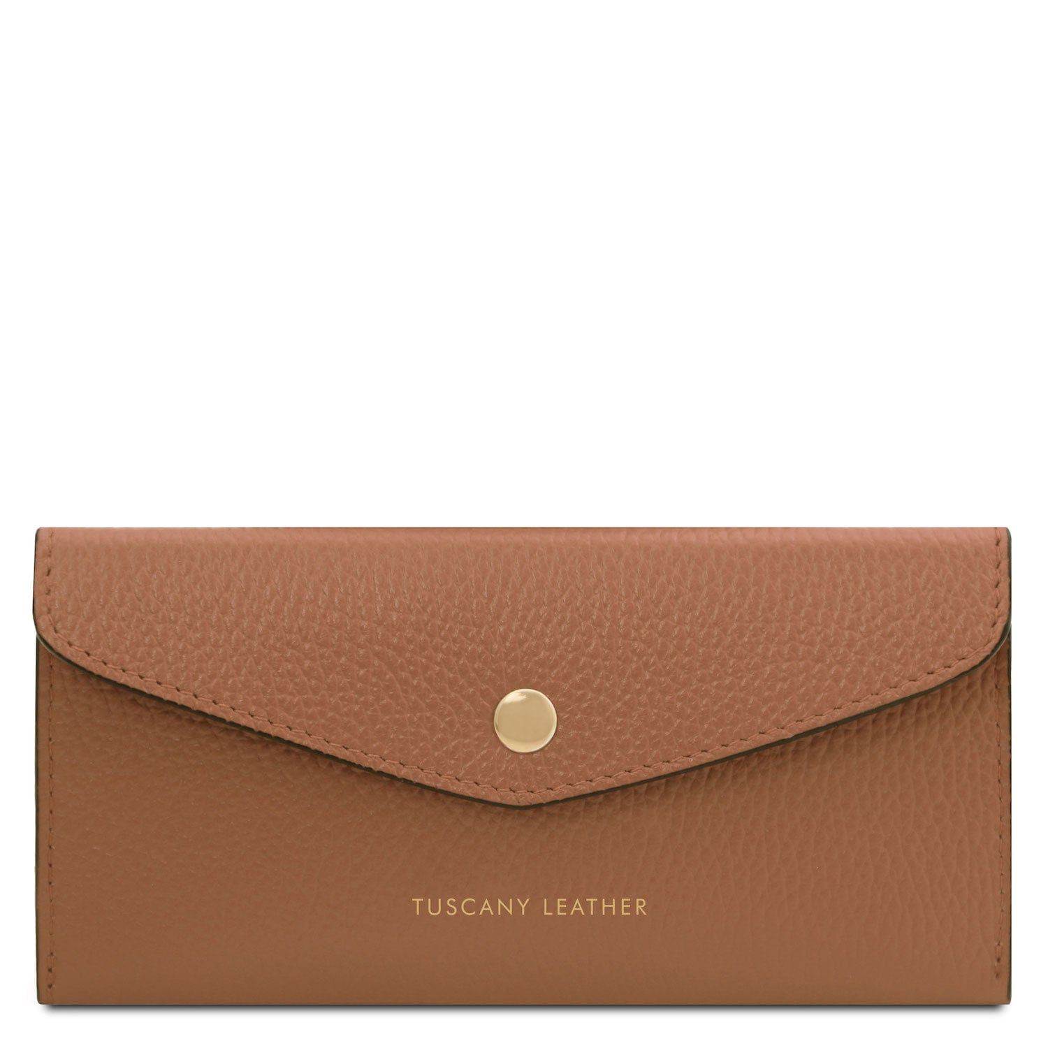 Leather wallets for women Caramel Leather envelope wallet | TL142322 San Rocco Italia