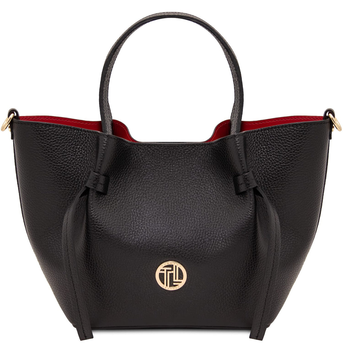 Leather handbags Black Legame - Leather handbag - Small size | TL142482 San Rocco Italia