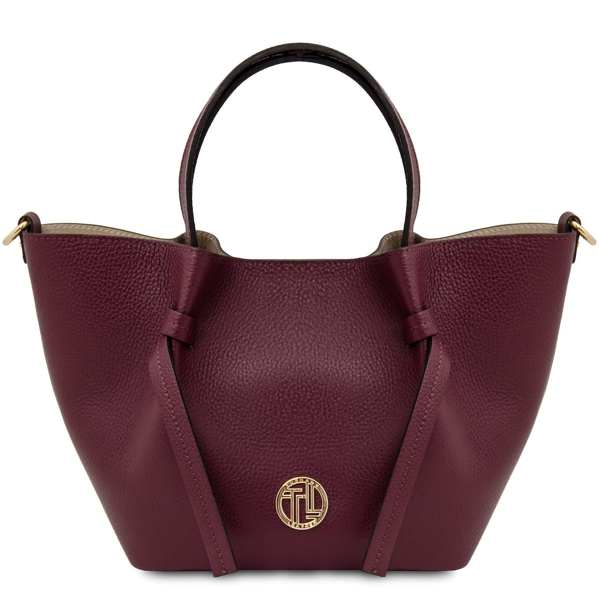 Leather handbags Bordeaux Legame - Leather handbag - Small size | TL142482 San Rocco Italia