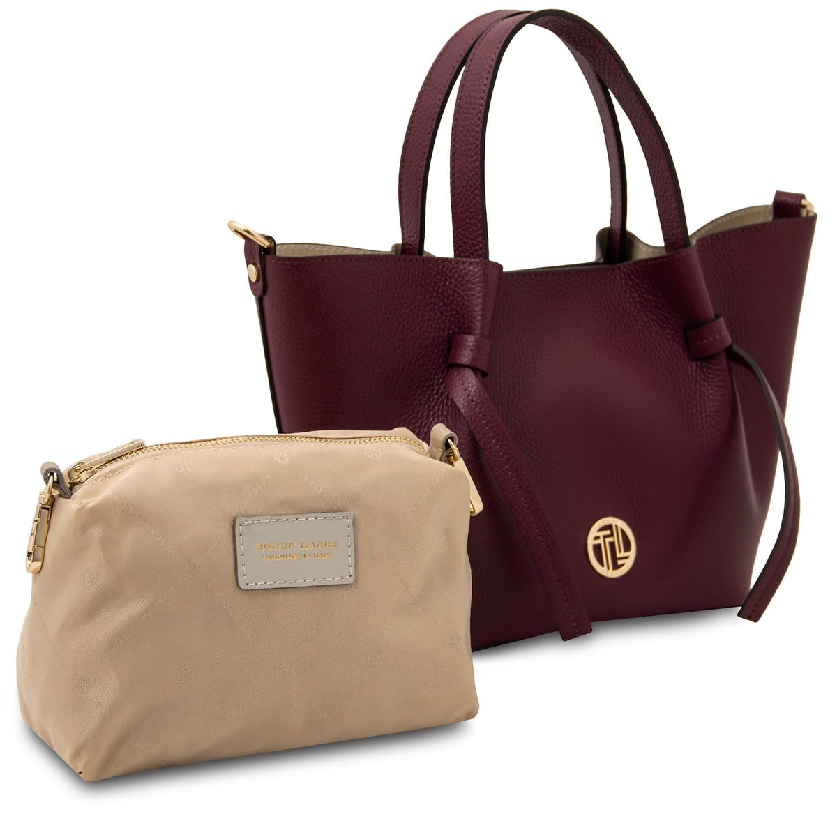 Leather handbags Legame - Leather handbag - Small size | TL142482 San Rocco Italia
