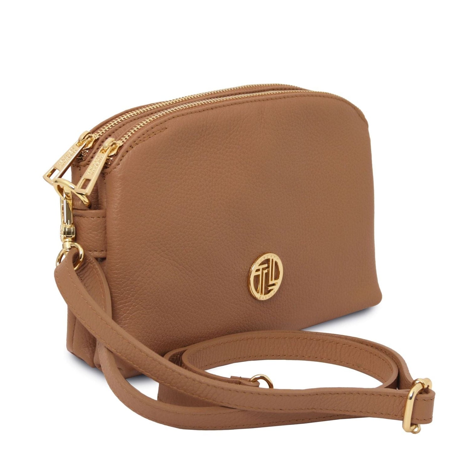 Leather handbags Lily - Soft leather shoulder bag | TL142375 San Rocco Italia