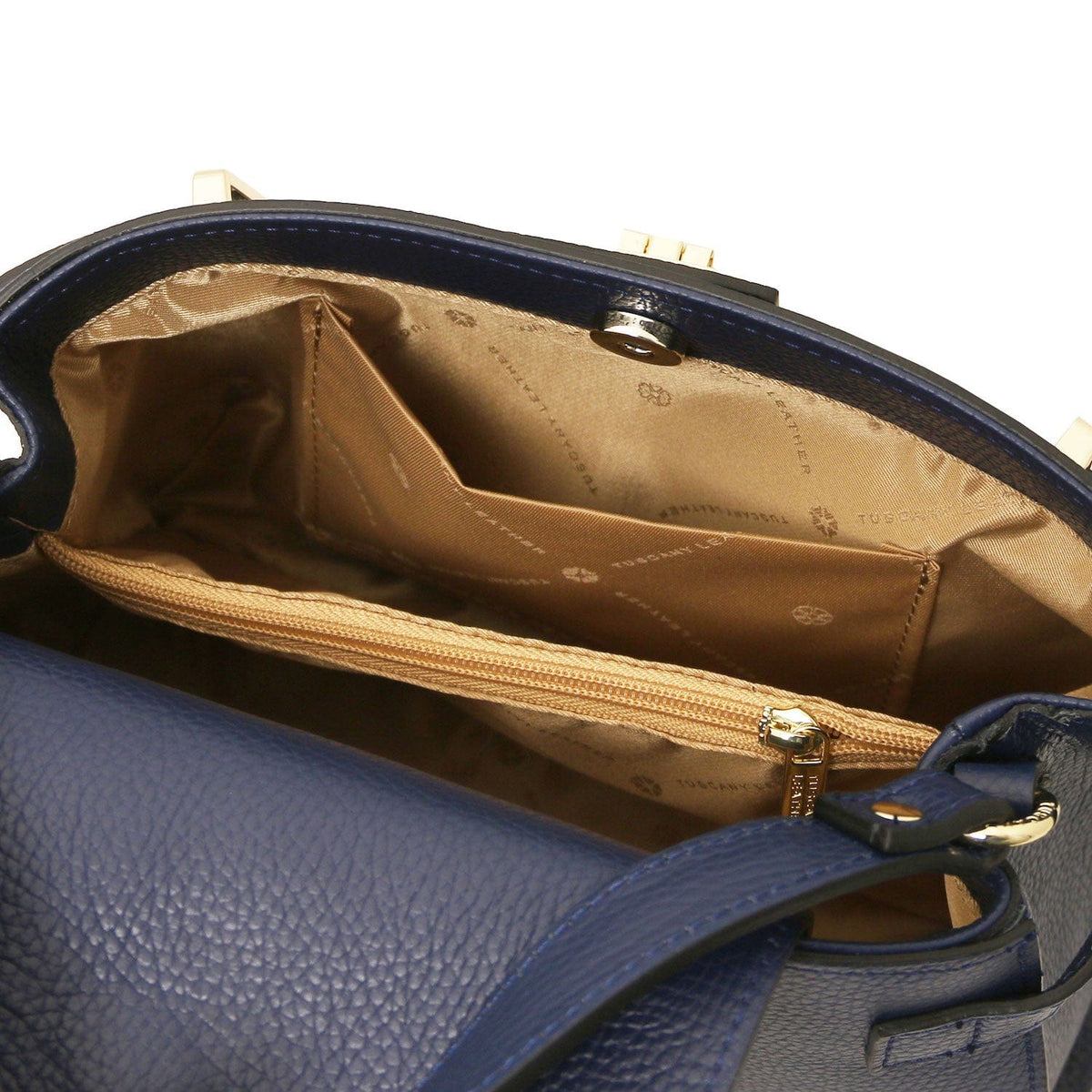Leather handbags Maisy - Leather top handle bag - Medium size | TL142455 San Rocco Italia
