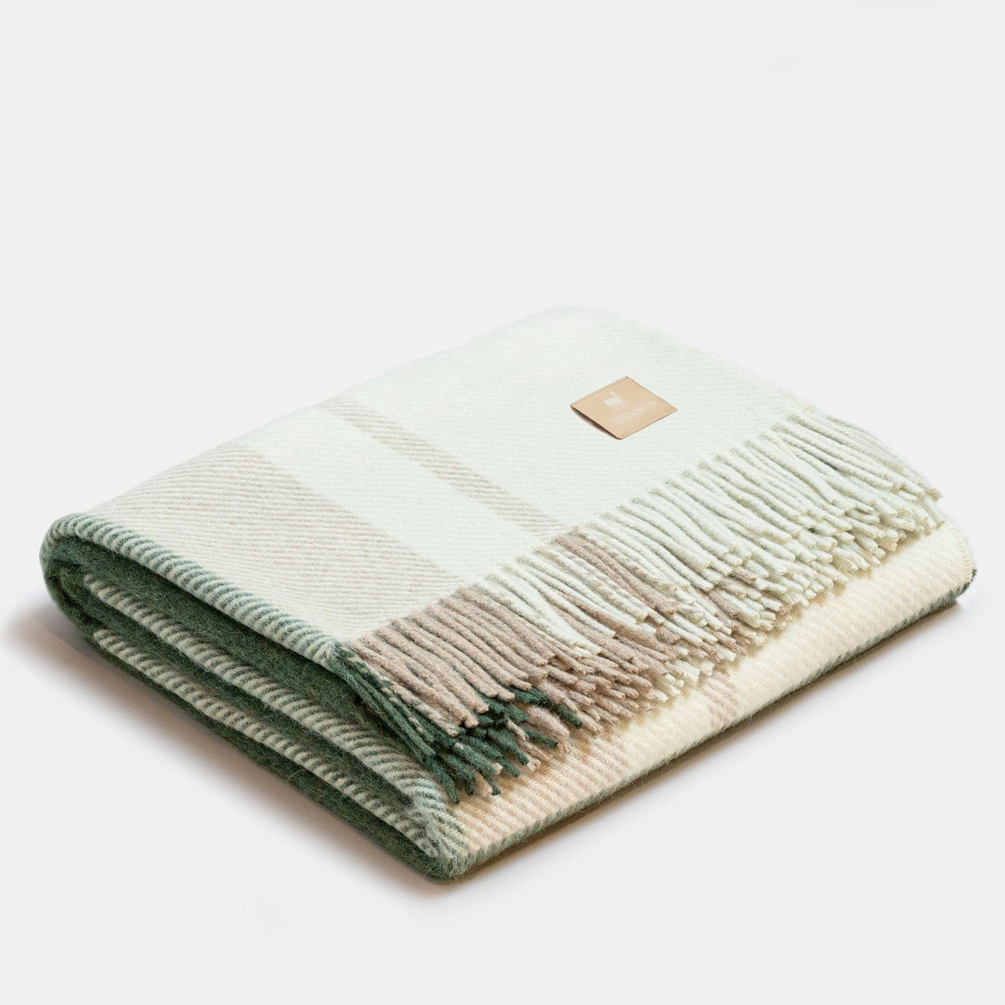 Natural Alpaca Wool Throw – Classic Tartan - Premium - Shop now at San Rocco Italia