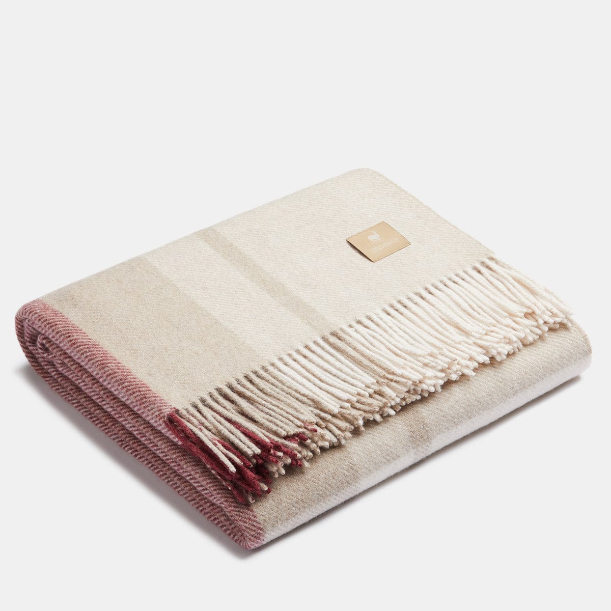 Natural Alpaca Wool Throw – Classic Tartan - Premium - Shop now at San Rocco Italia