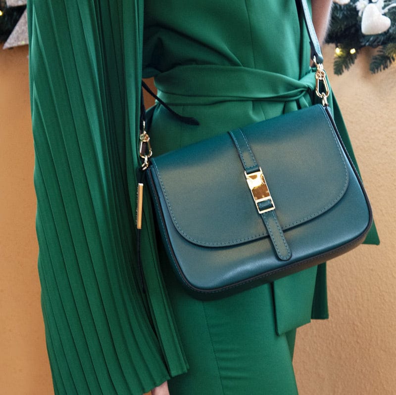 Leather shoulder bags Nausica - Italian leather shoulder bag | TL141598 San Rocco Italia