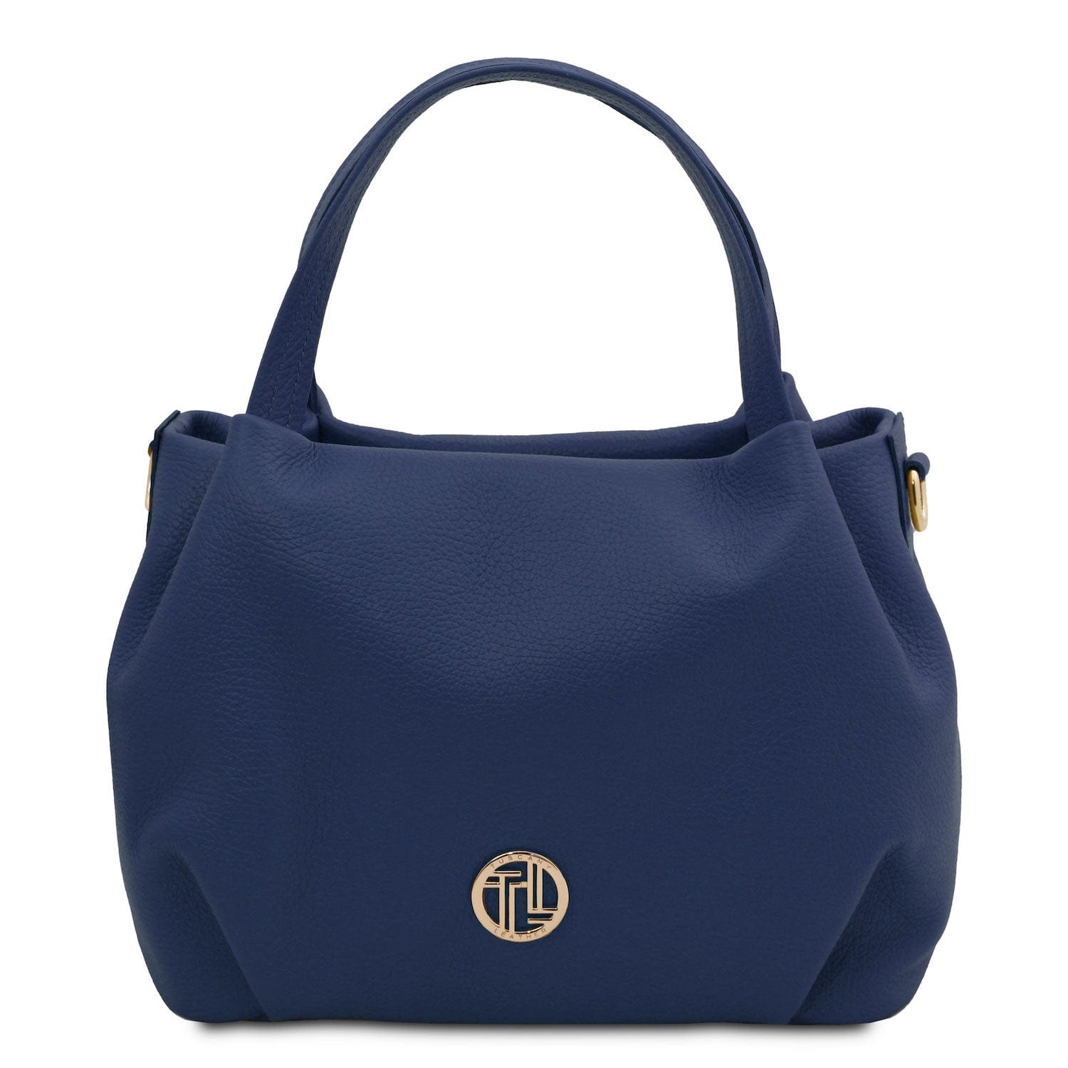 Leather handbags Dark Blue Nora - Soft leather handbag | TL142372 San Rocco Italia